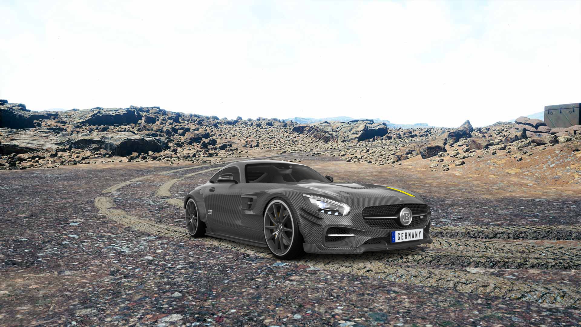 Mercedes AMG GT 2 door fastback coupe 2015 tuning