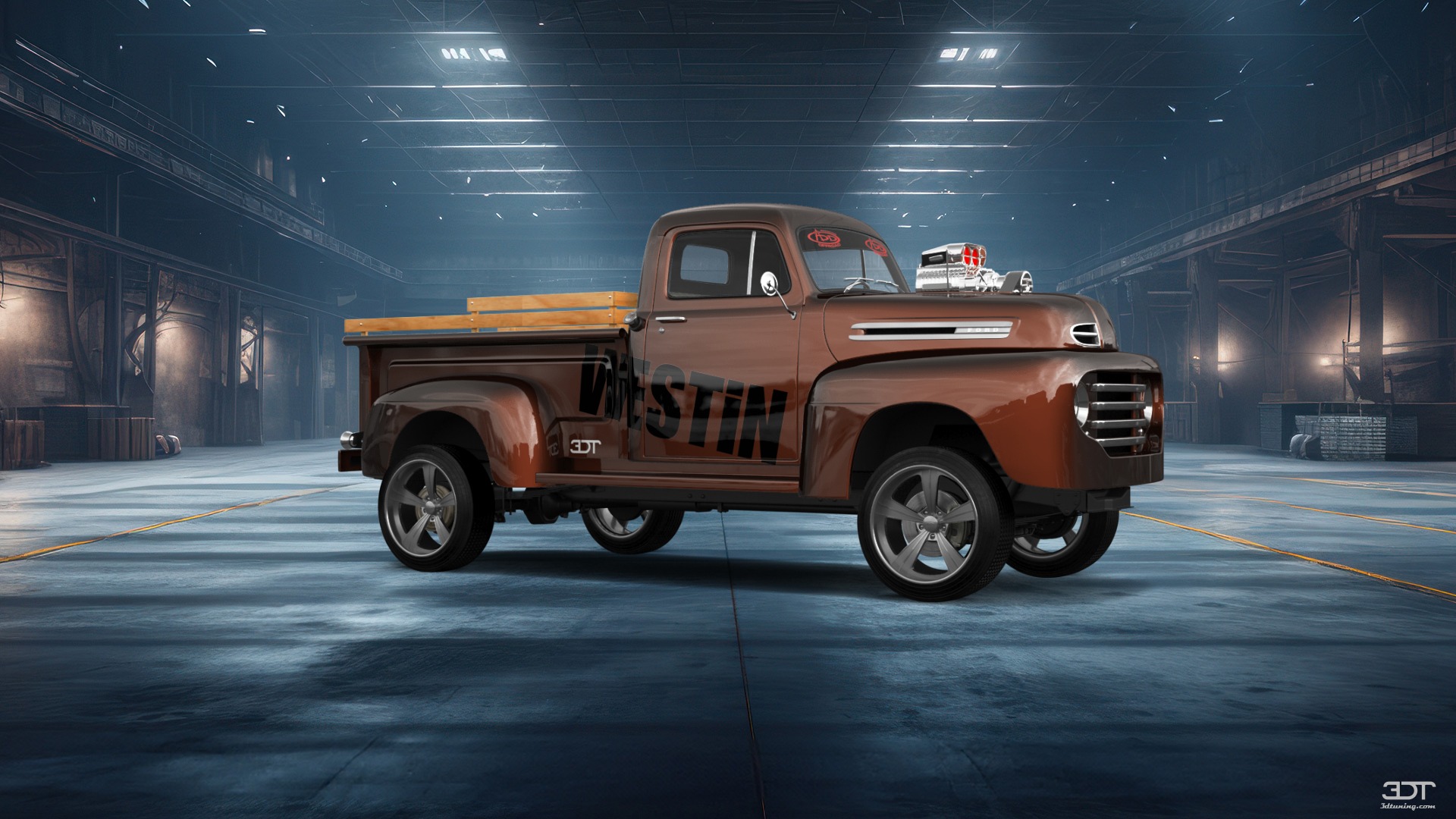 Ford F1 2 Door pickup truck 1949 tuning