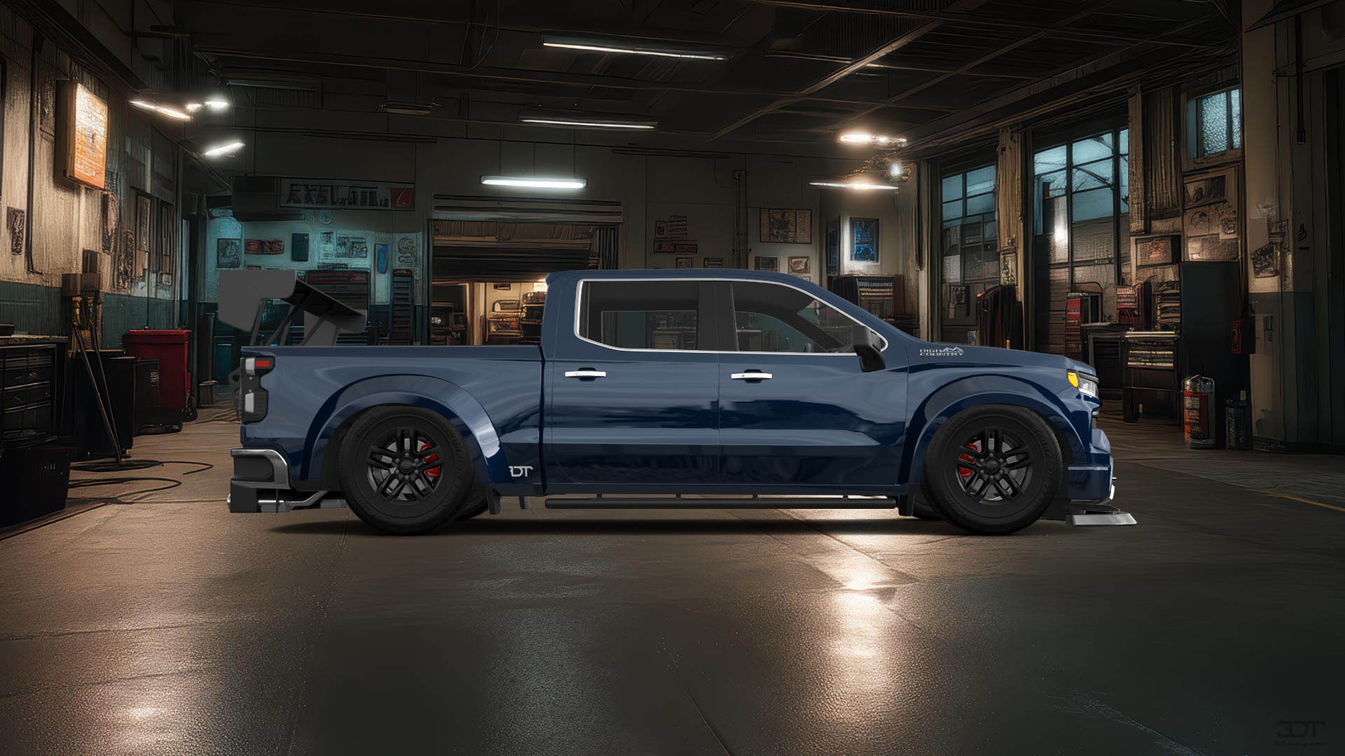 Chevrolet Silverado 1500 Crew Cab 5.8 ft box 4 Door pickup truck 2023 tuning