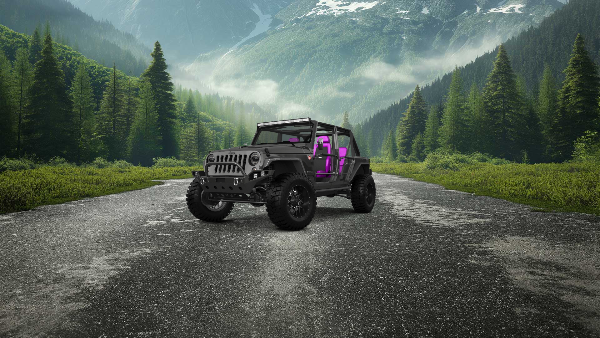 Jeep Wrangler Unlimited JK Rubicon Recon 4 Door SUV 2017 tuning