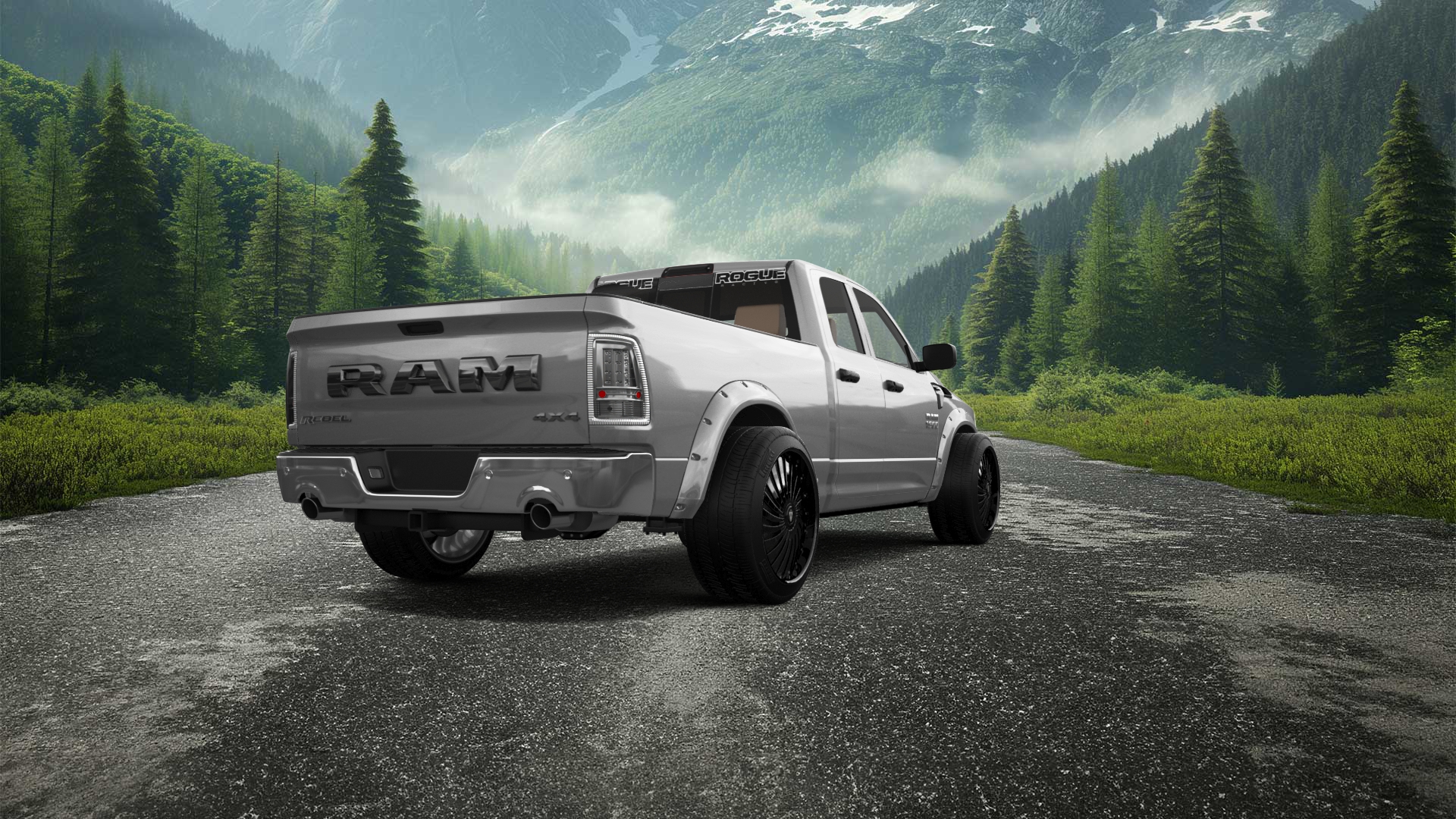 Dodge Ram 1500 6.4' box Extended Cab 4 Door pickup truck 2009