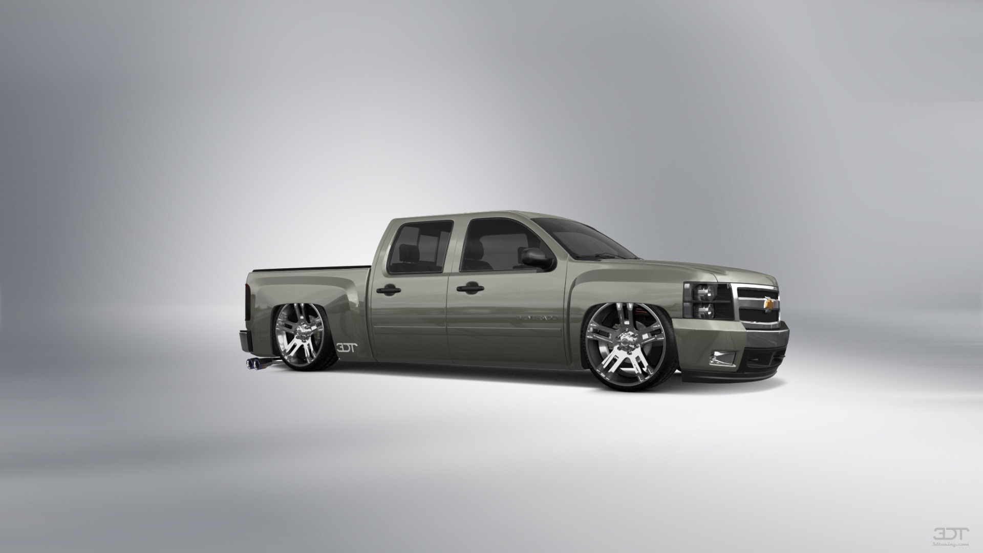 Chevrolet Silverado 1500 Crew Cab 4 Door pickup truck 2007 tuning