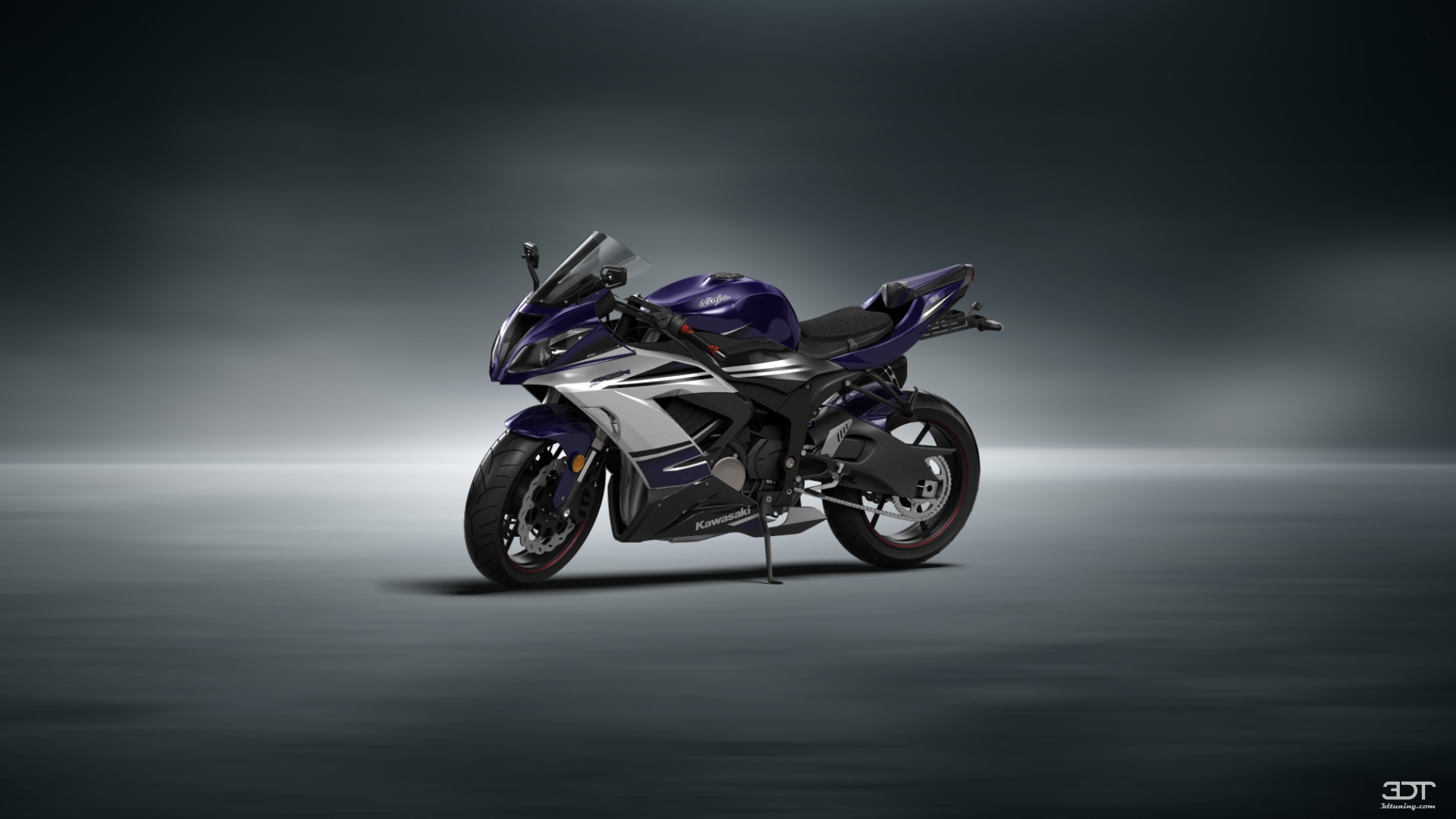 Kawasaki Ninja ZX 6R Sport Bike 2015 tuning