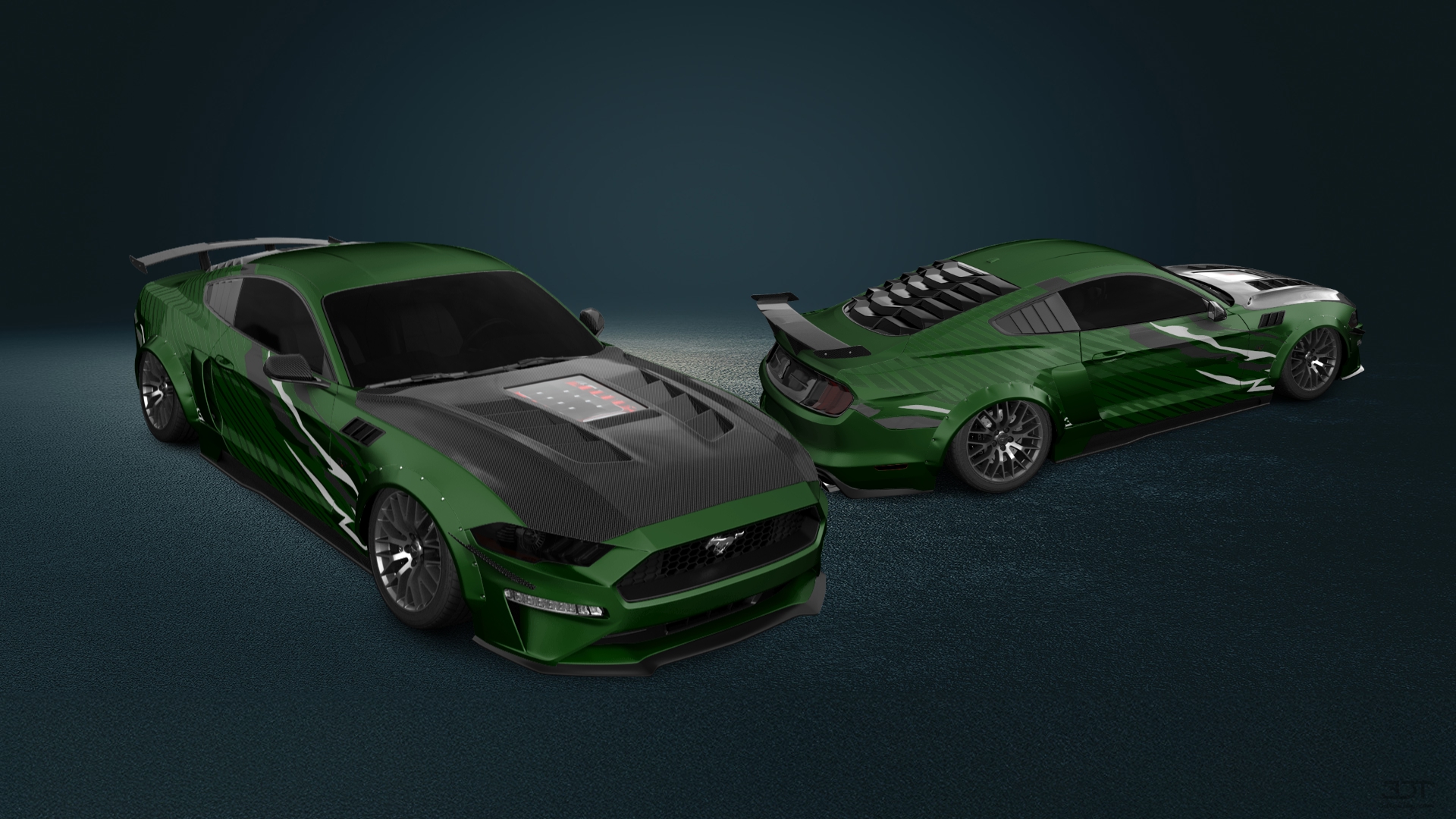 Ford Mustang Ecoboost 2 Door Coupe 2018 tuning