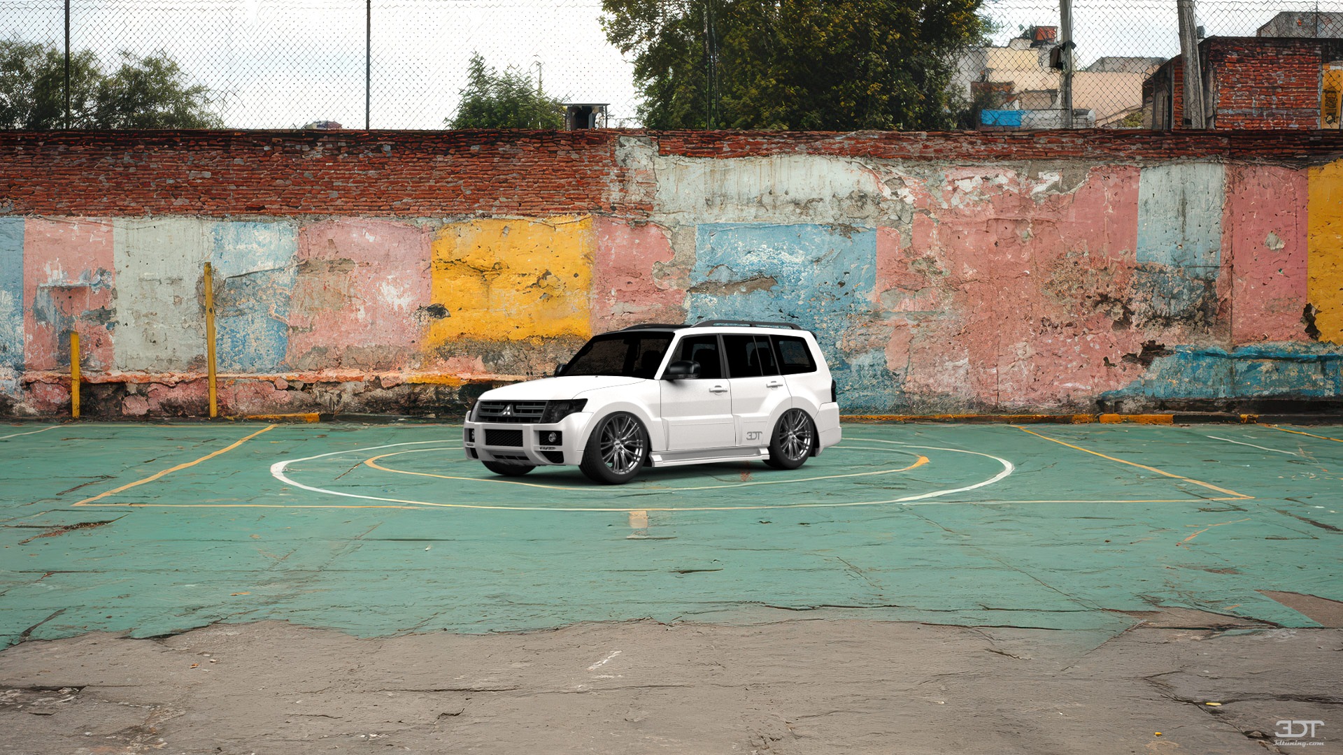 Mitsubishi Pajero 5 door SUV 2012 tuning
