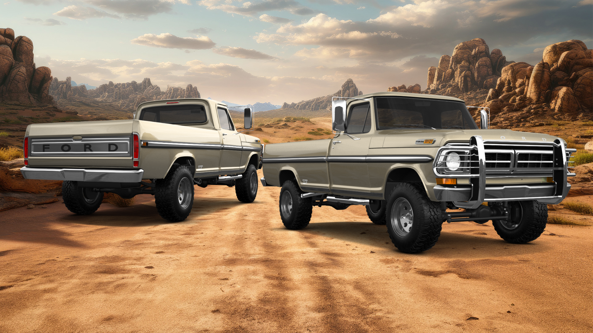 Ford F-250 2 Door pickup truck 1971