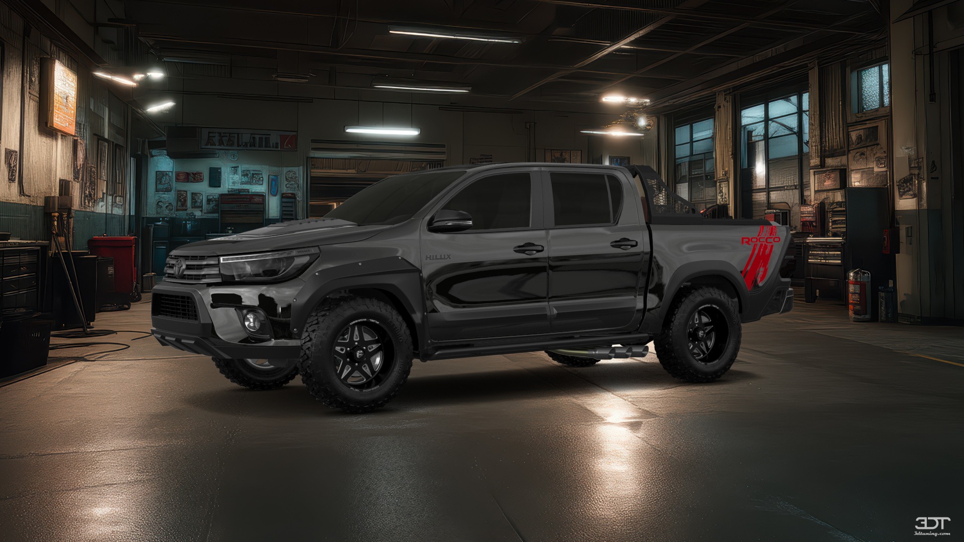 Toyota Hilux Double Cab 4 Door pickup truck 2015 tuning