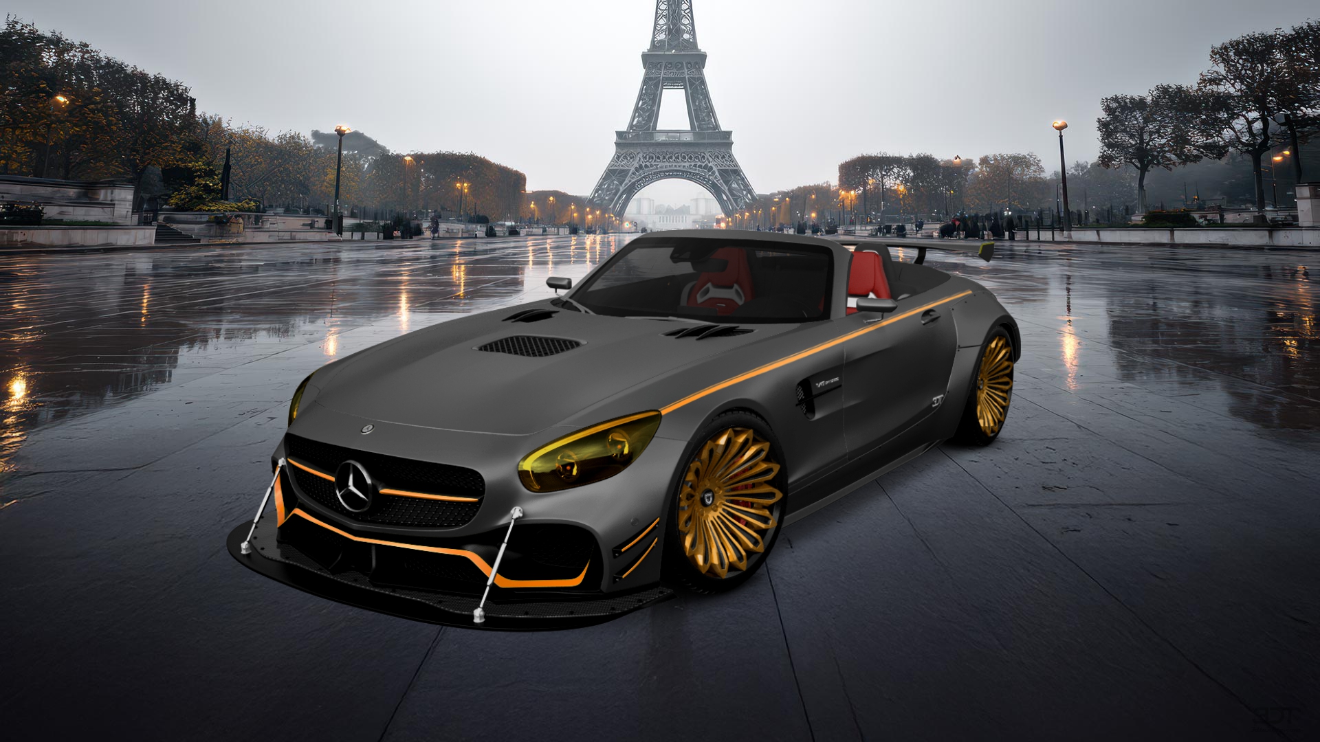 Mercedes AMG GT 2 Door Convertible 2016 tuning