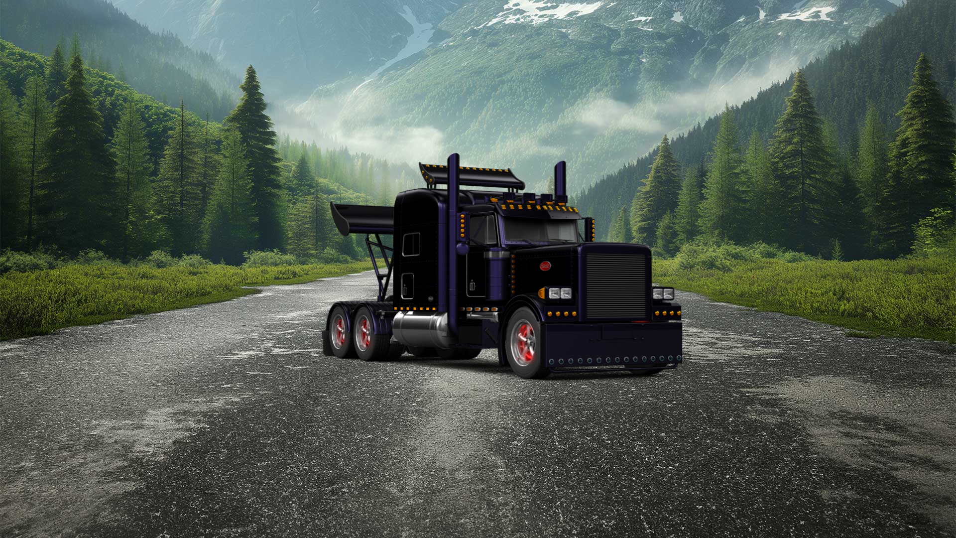 Peterbilt 359 Truck 1987