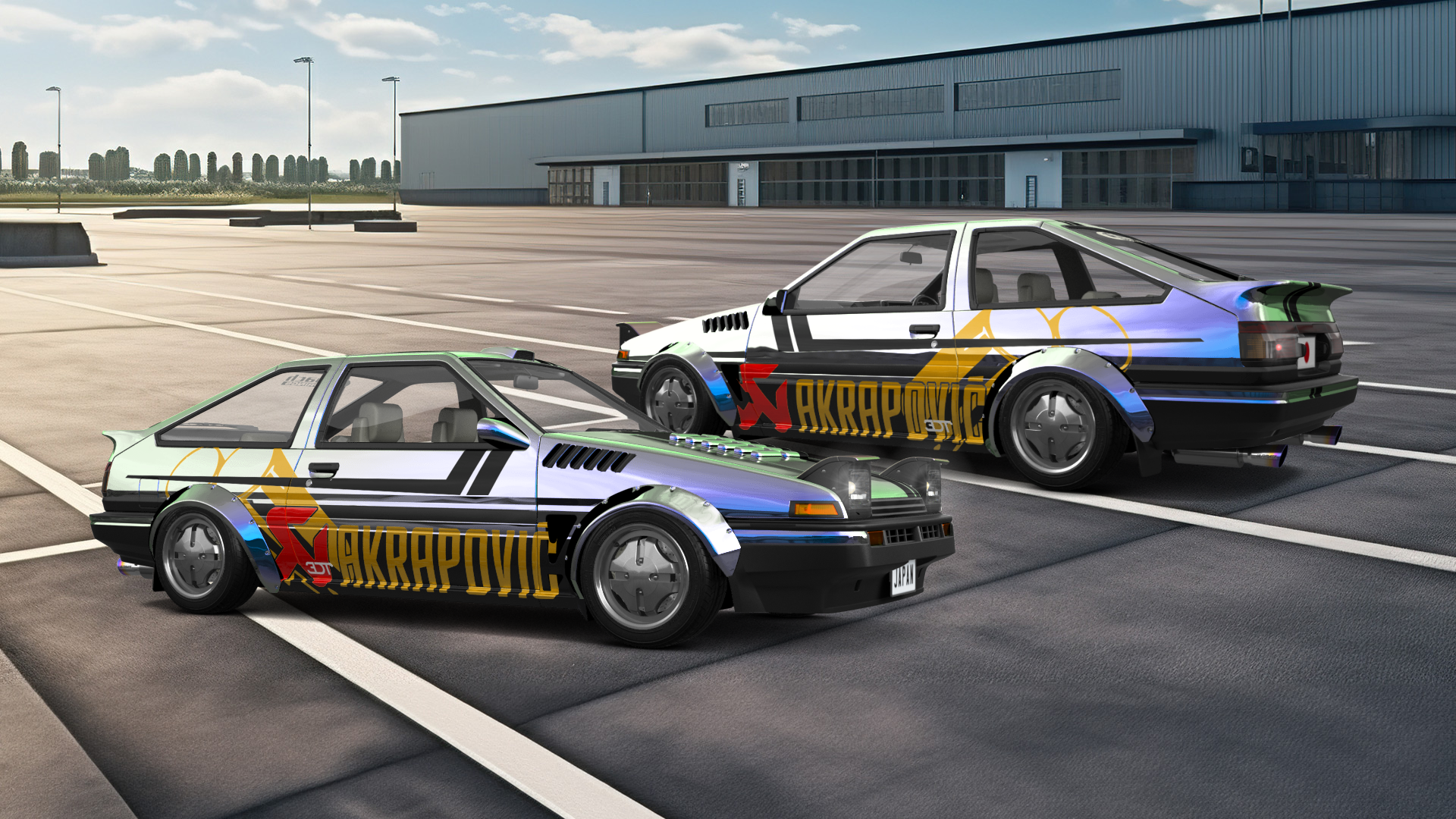 Toyota AE86 3 Door Hatchback 1985 tuning