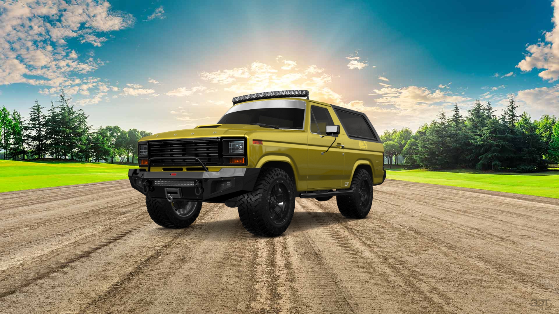 Ford Bronco 3 Door SUV 1980 tuning