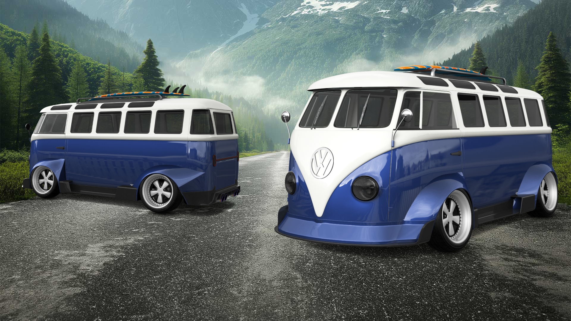 Volkswagen T1 Van 1950 tuning