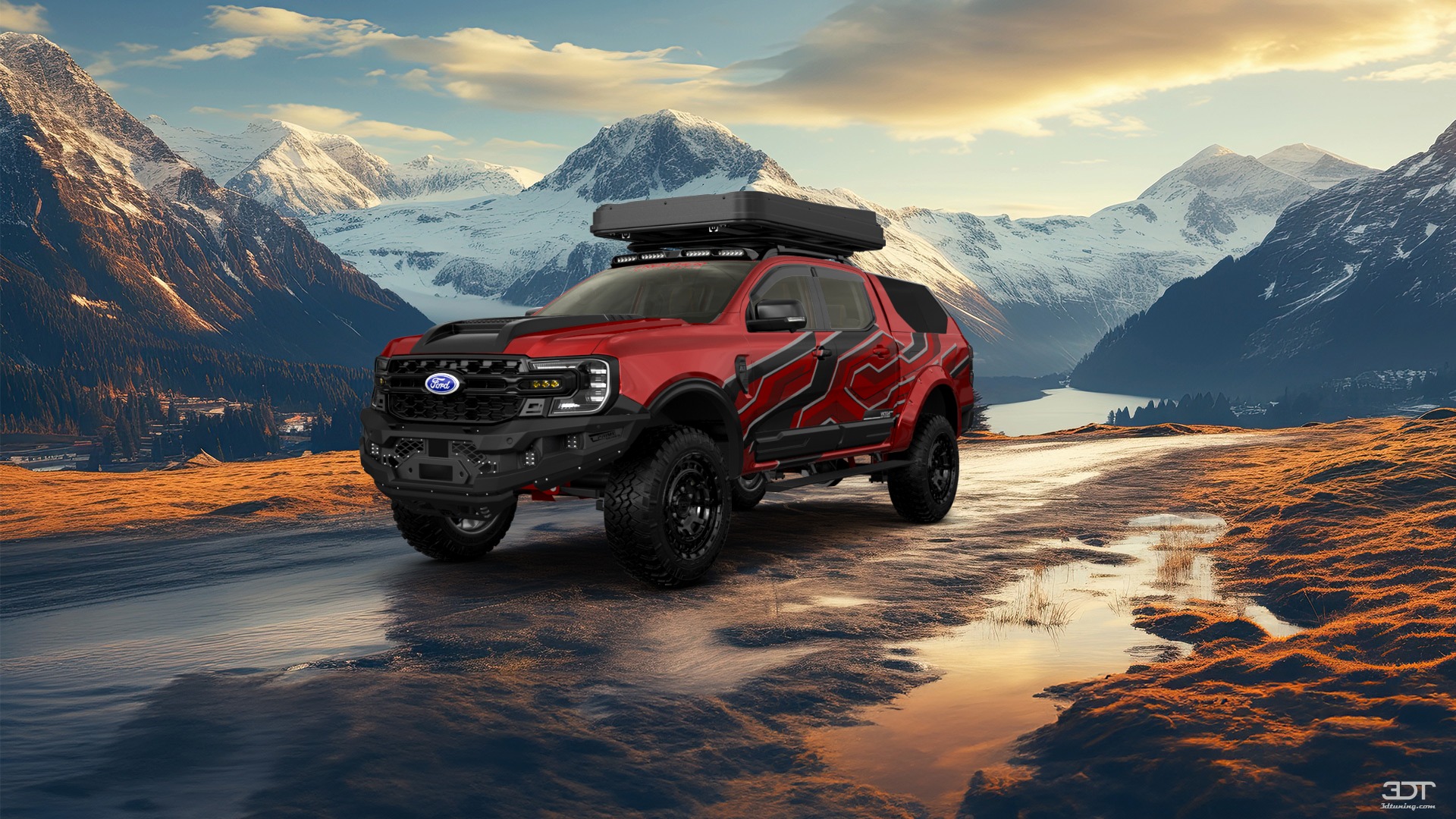 Ford Ranger 4 Door pickup truck 2022 tuning