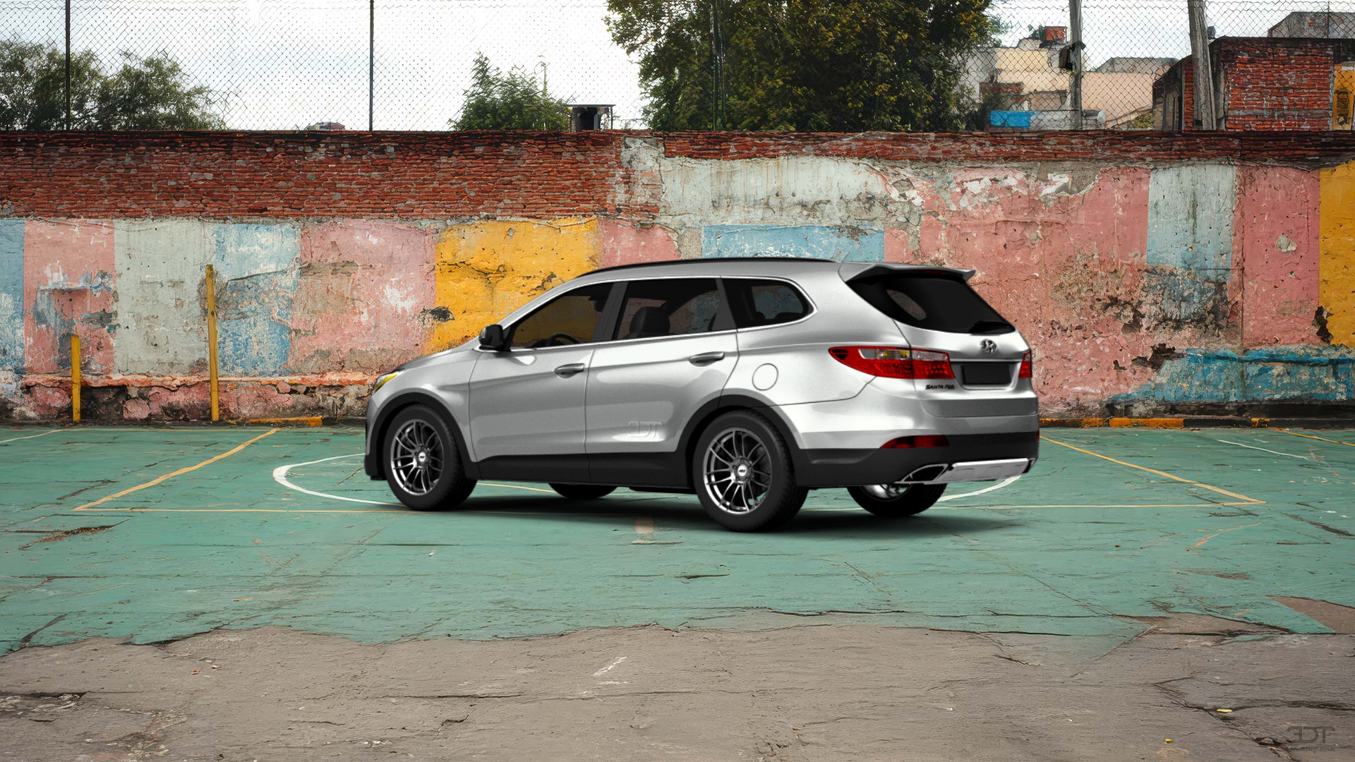 Hyundai Santa Fe SUV 2014 tuning