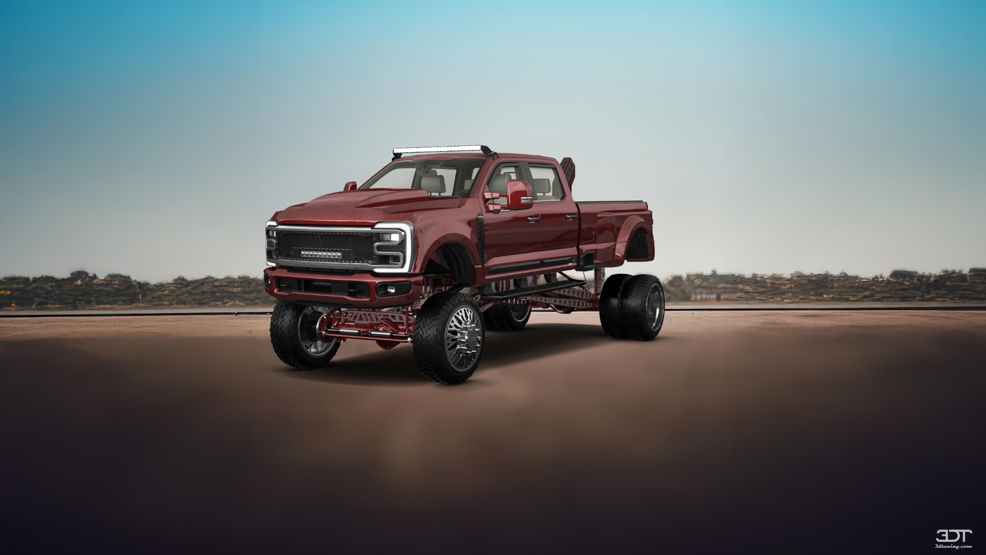 Ford F-350 DRW Crew Cab 4 Door pickup truck 2023 tuning