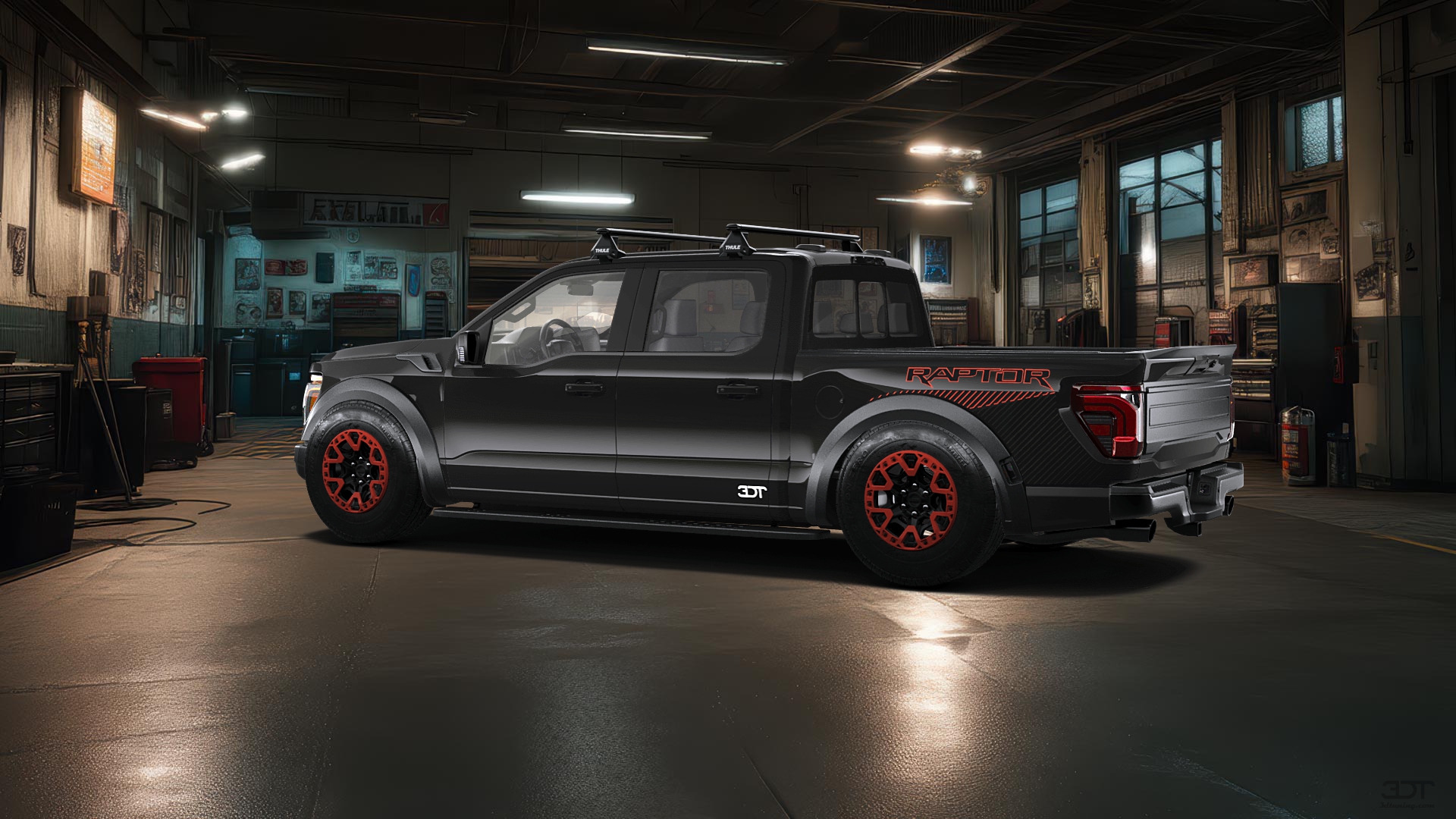 Ford F-150 Raptor 4 Door pickup truck 2024 tuning
