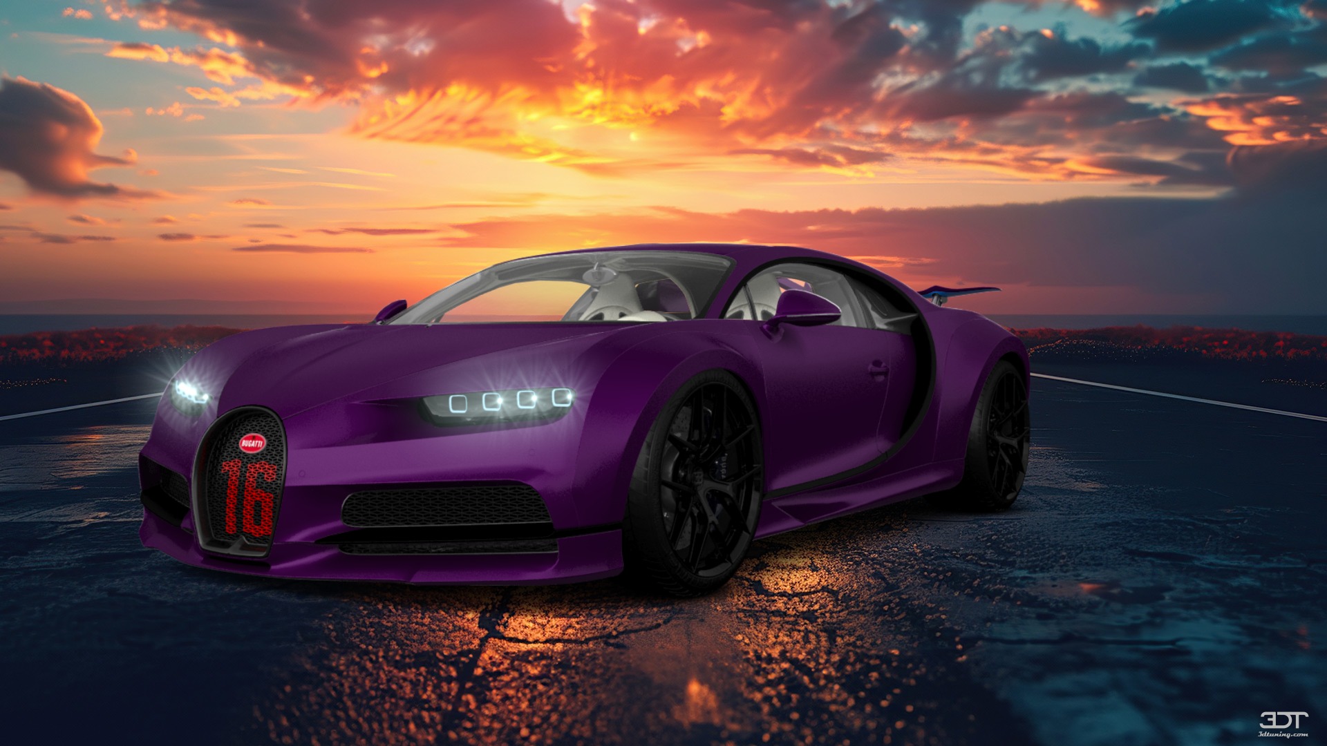 Bugatti Chiron 2 Door Coupe 2016