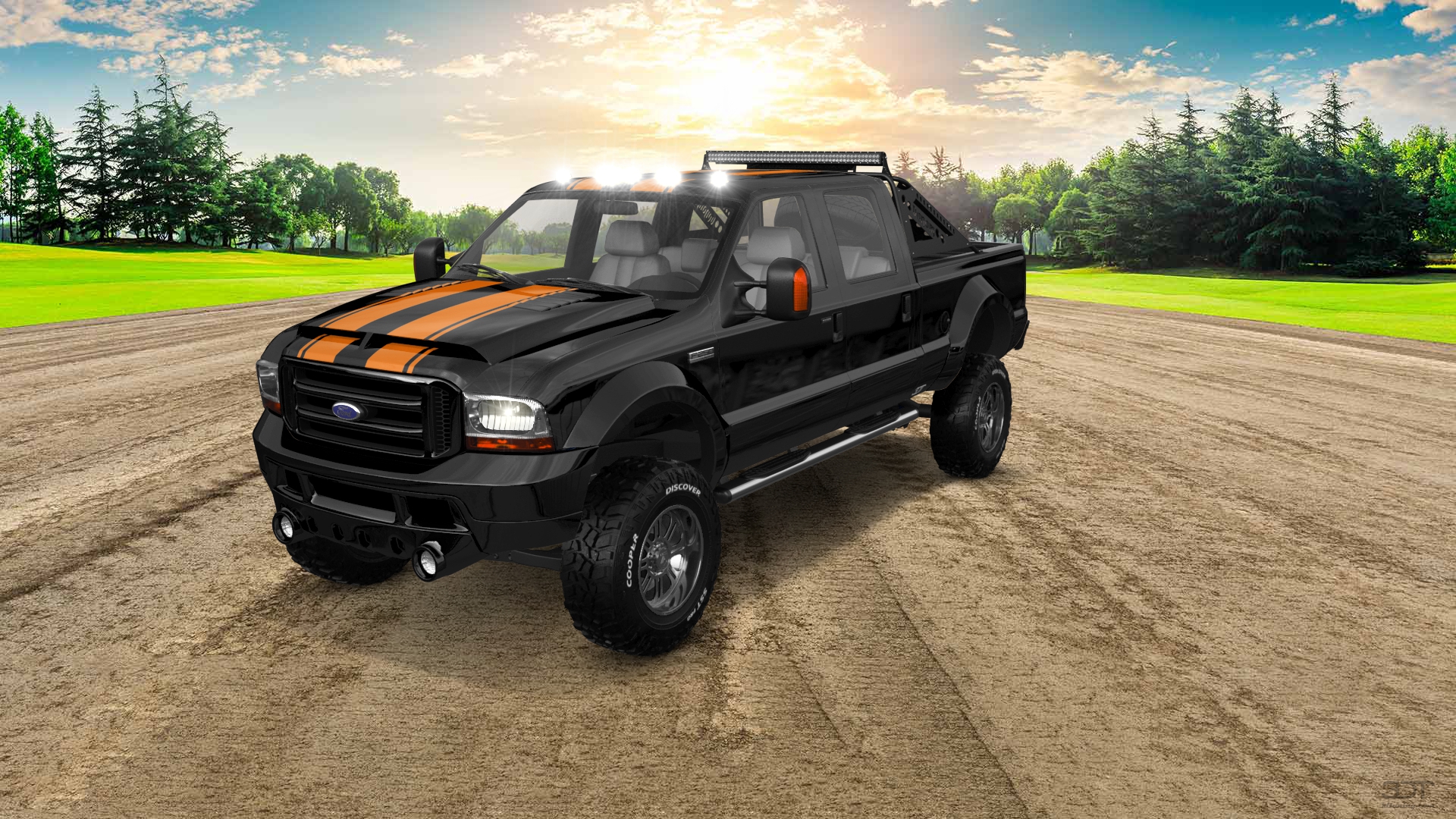 Ford F-250 Crew Cab 4 Door pickup truck 1999