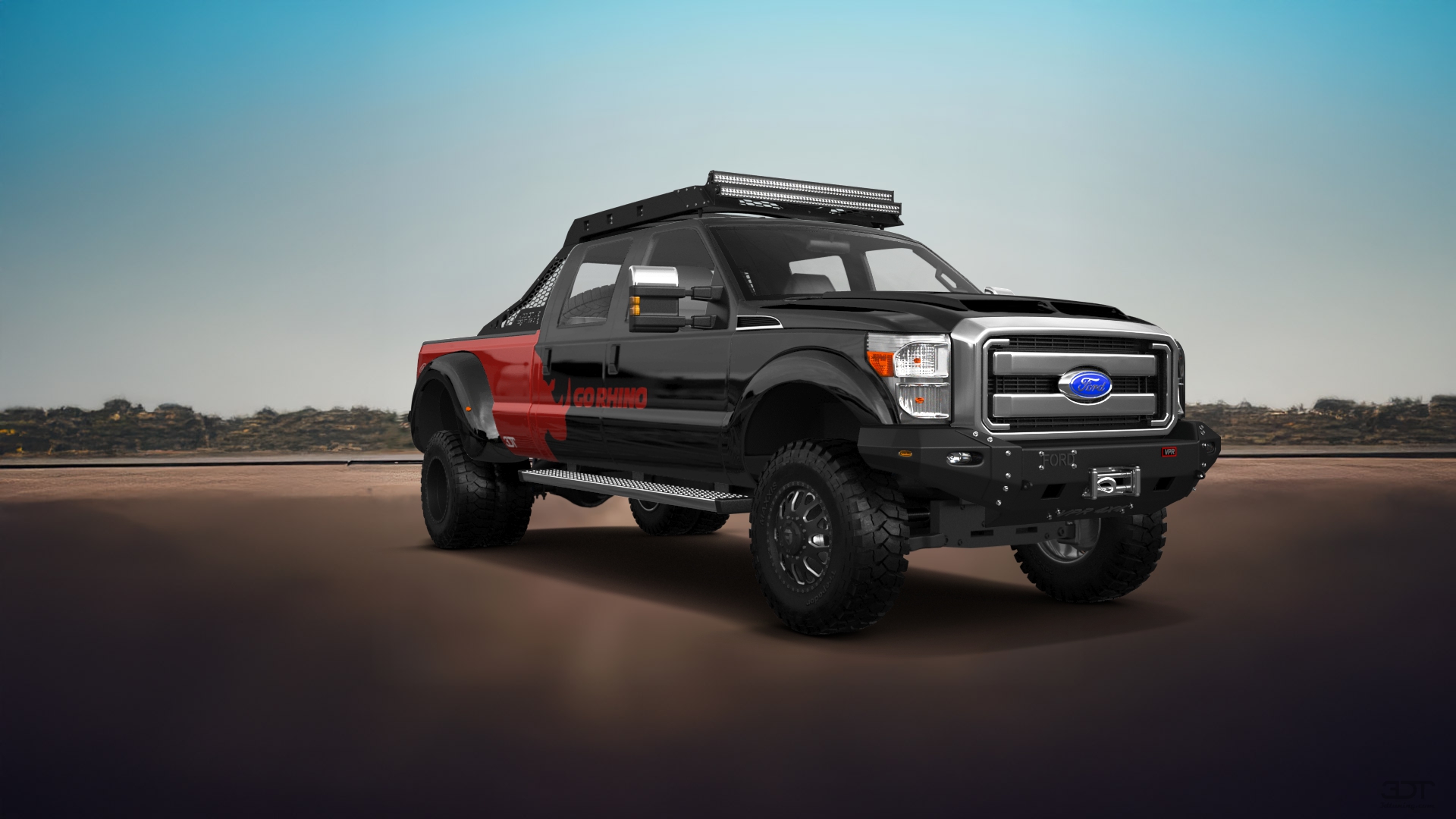 Ford F-350 DRW 4 Door pickup truck 2013 tuning