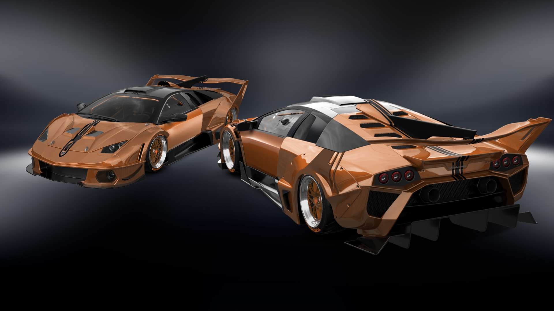 Lamborghini Murcielago 2 Door Coupe 2001 tuning
