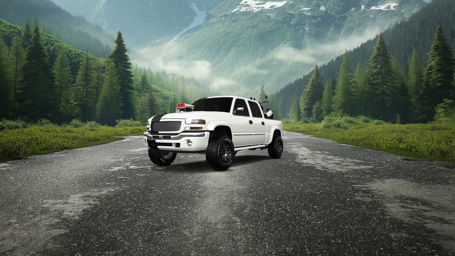 GMC Sierra 1500 Crew Cab Pickup Truck 2000