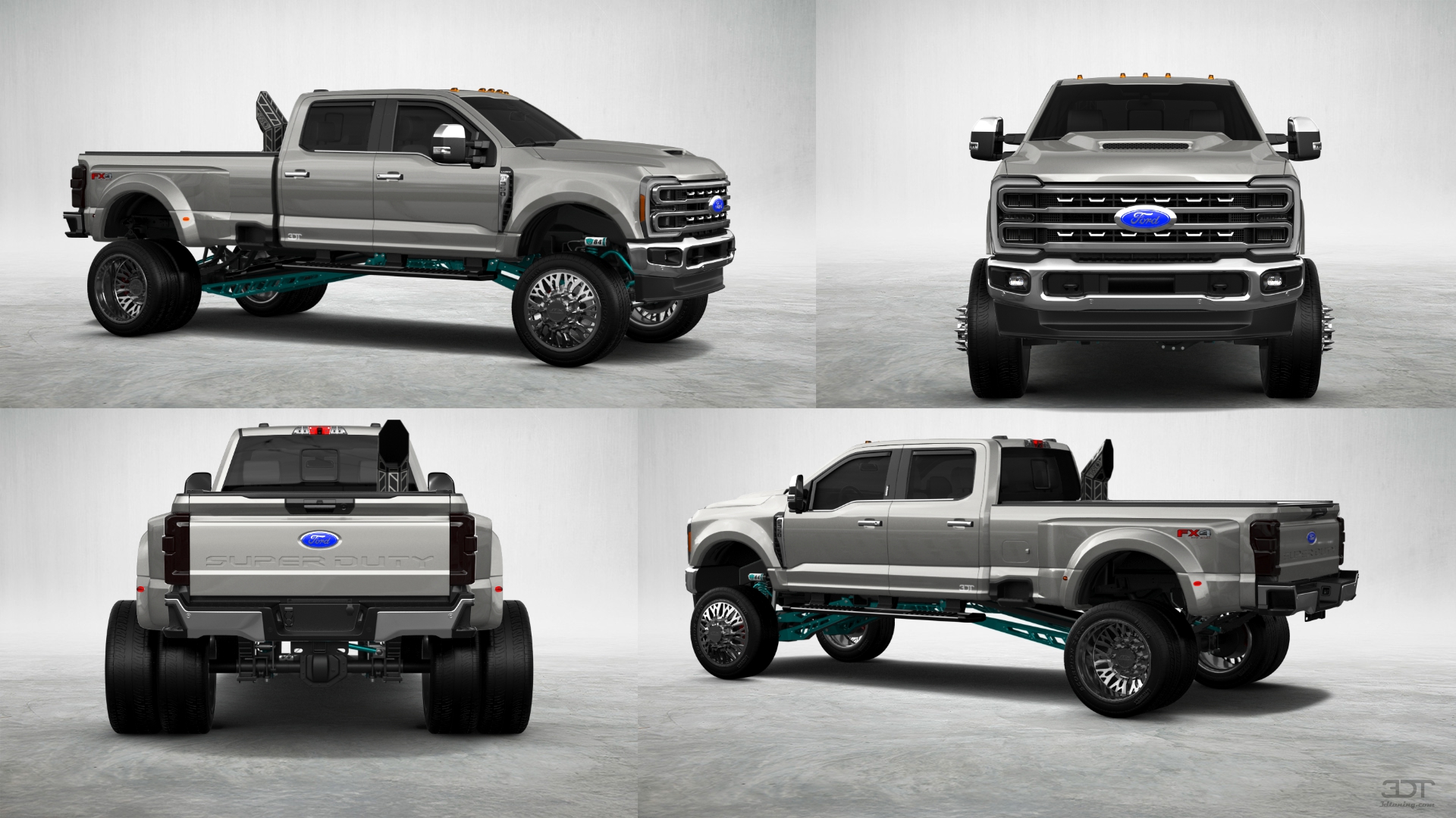 Ford F-350 DRW Crew Cab 4 Door pickup truck 2023 tuning