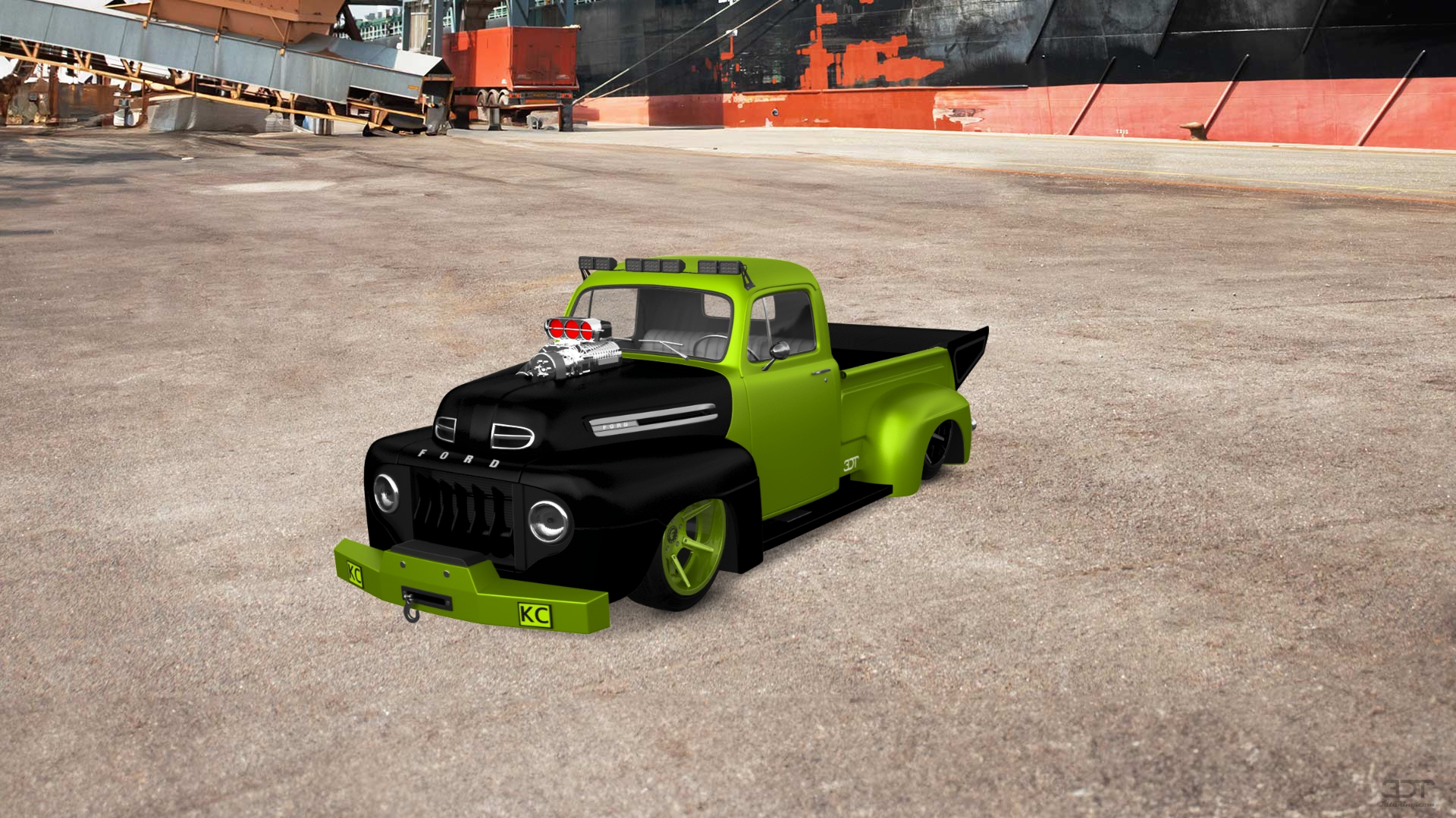 Ford F1 2 Door pickup truck 1949 tuning