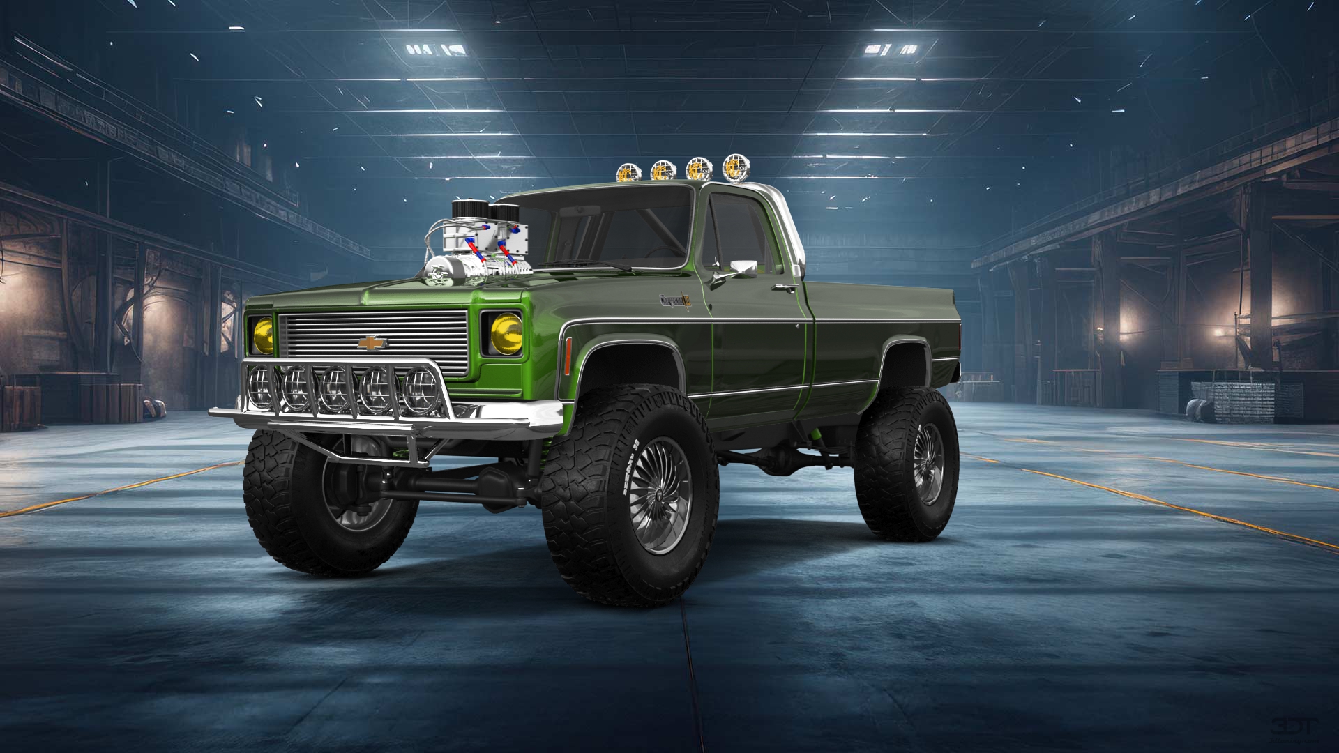 Chevrolet Silverado C-10 2 Door pickup truck 1973 tuning