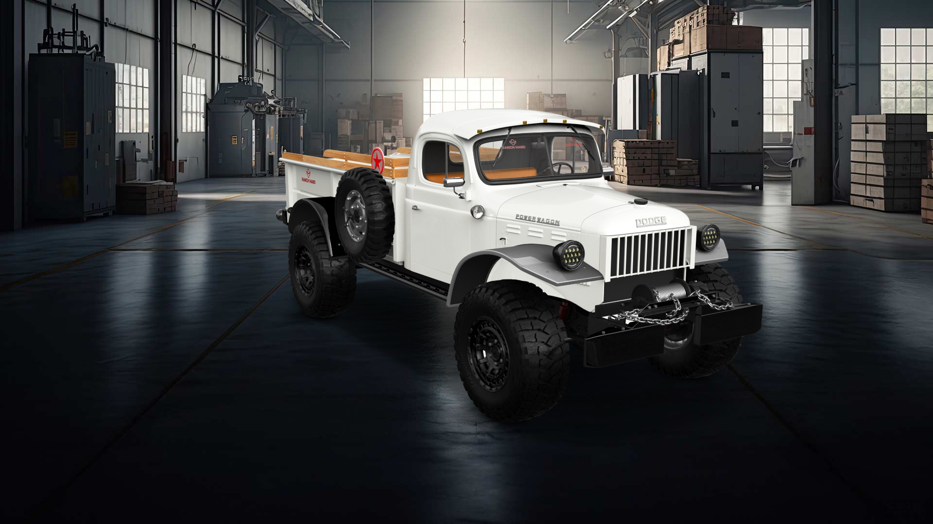 Dodge Power Wagon 2 Door pickup truck 1947