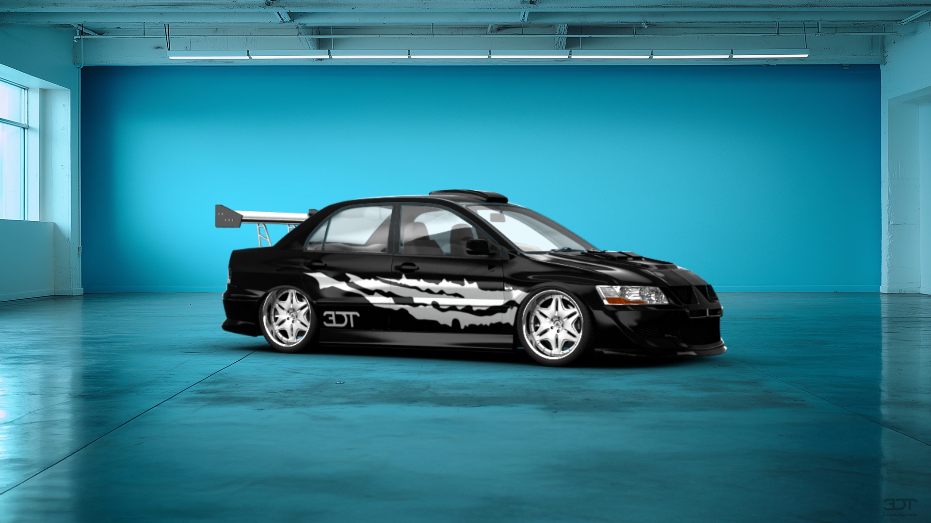Mitsubishi Lancer Evo VII sedan 2001 tuning