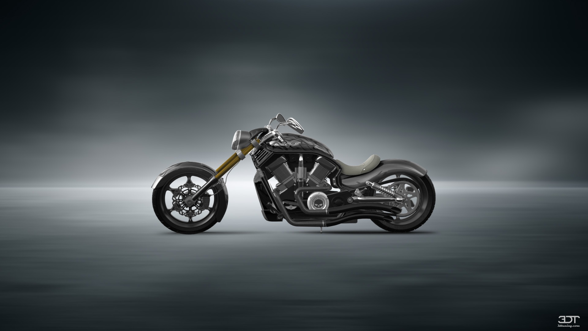 Harley-Davidson Custom Chopper Cruiser 2011 Images