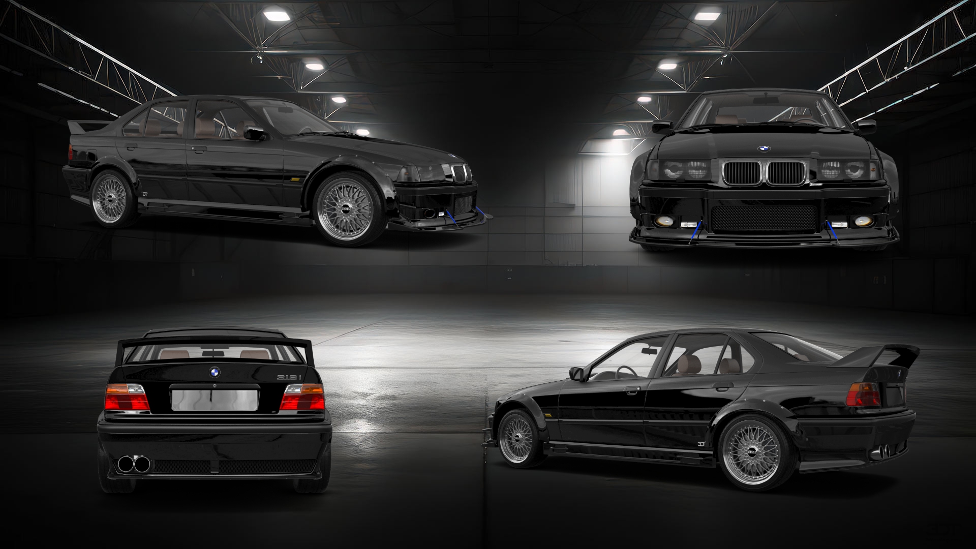 BMW 3 Series 4 Door Saloon 1990 tuning