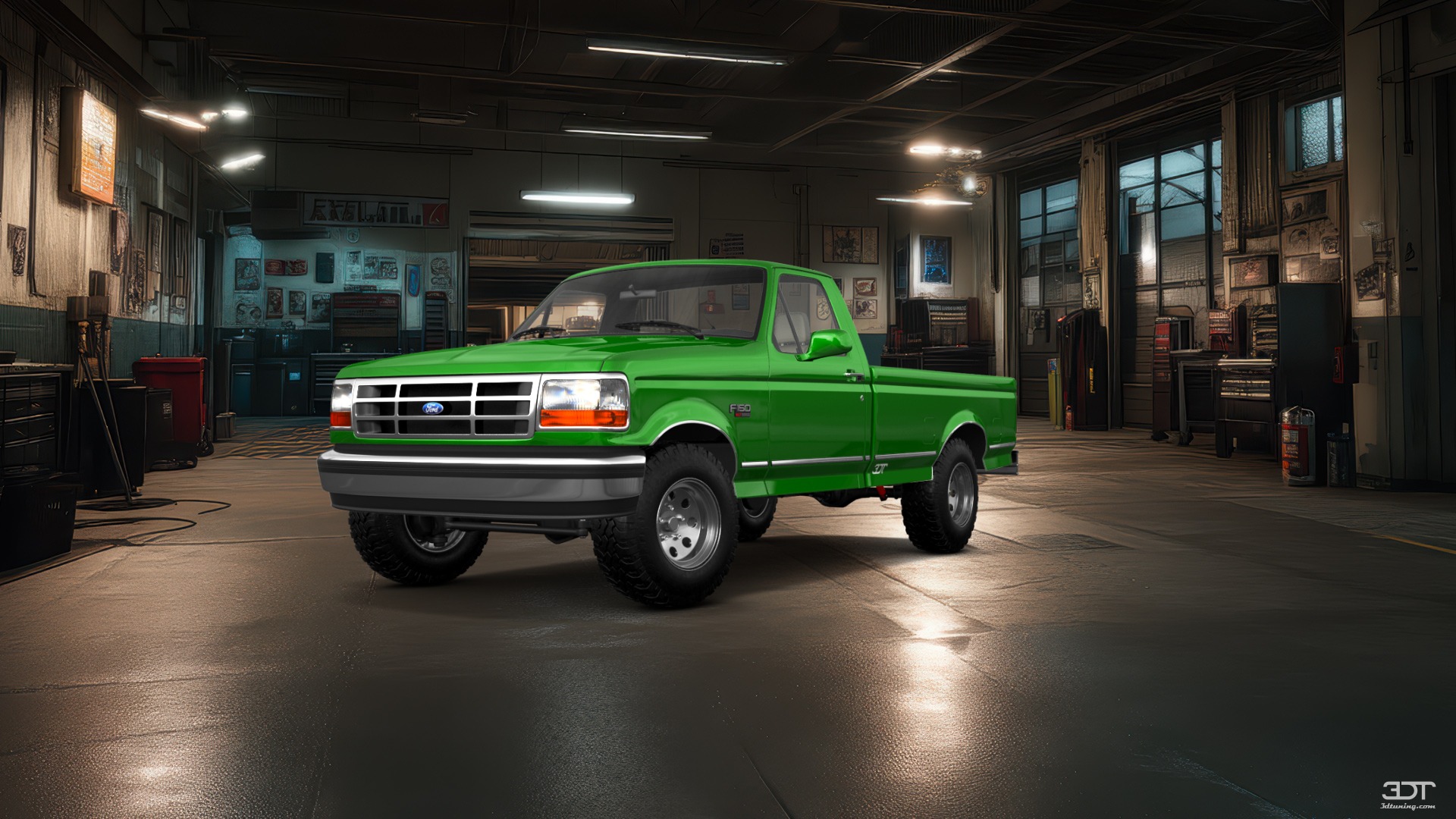 Ford F-150 Regular Cab 2 Door pickup truck 1992 tuning