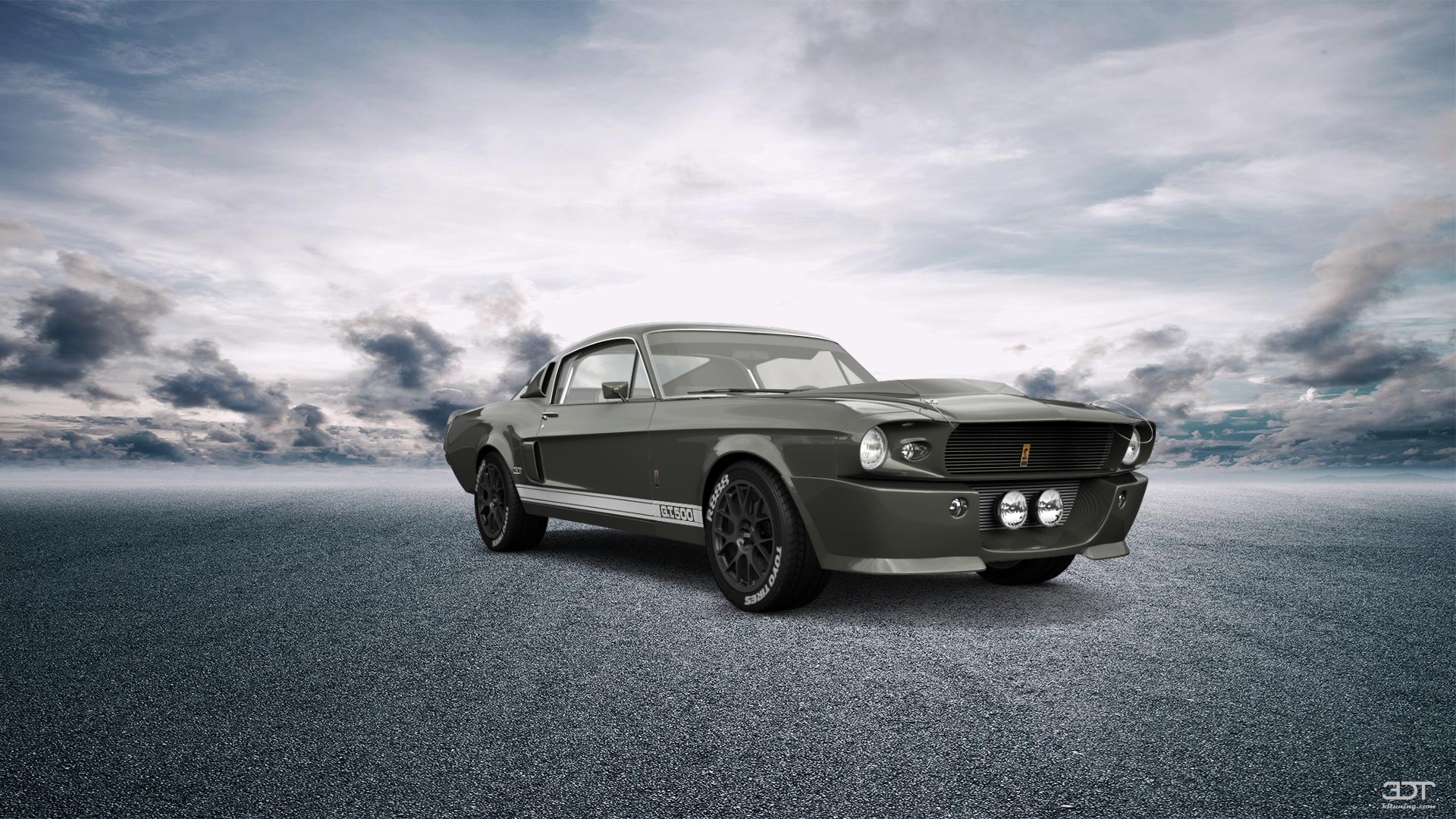 Mustang GT500 2 Door Coupe 1968