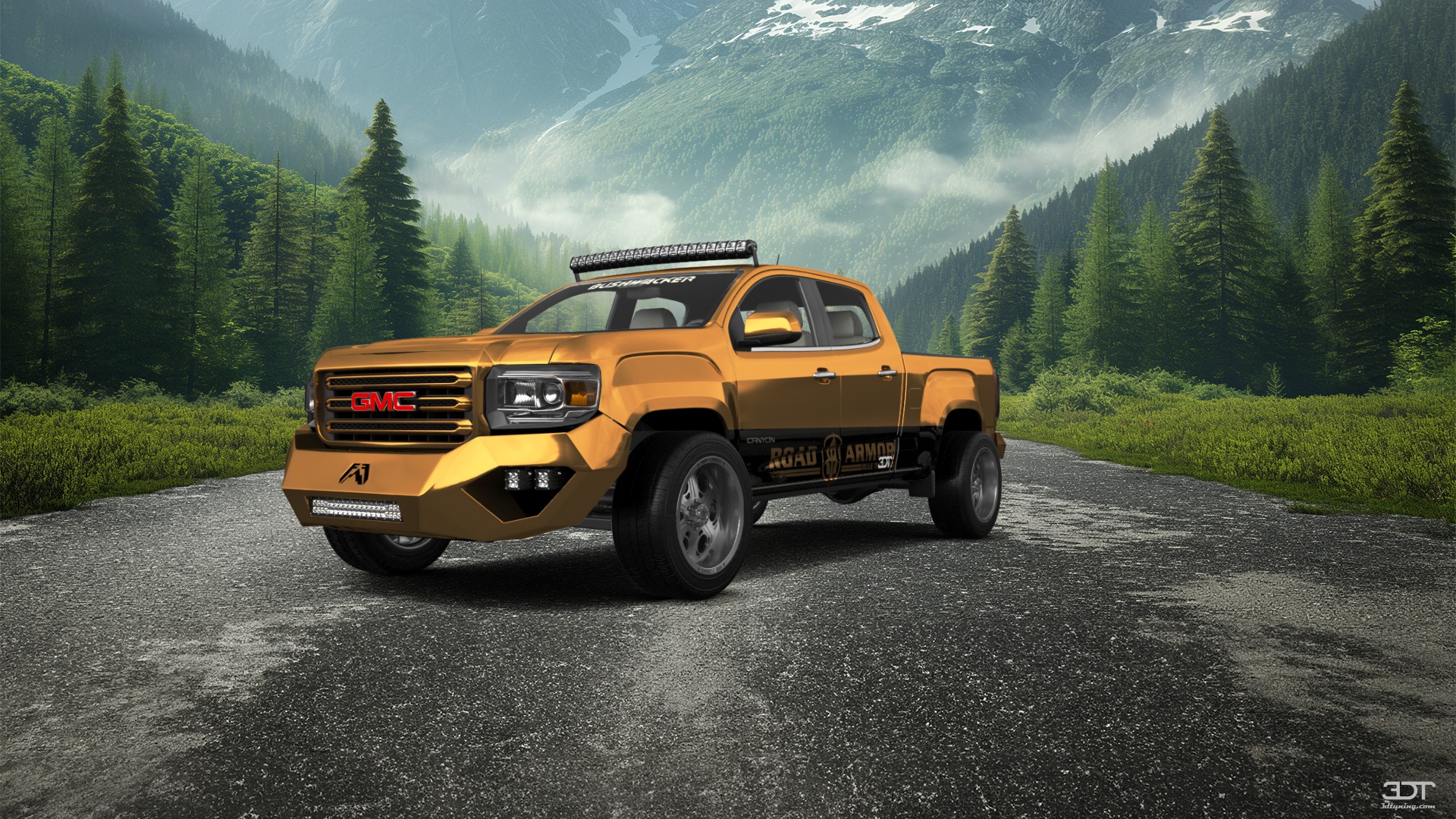 GMC Canyon Crew Cab 4 Door pickup truck 2015