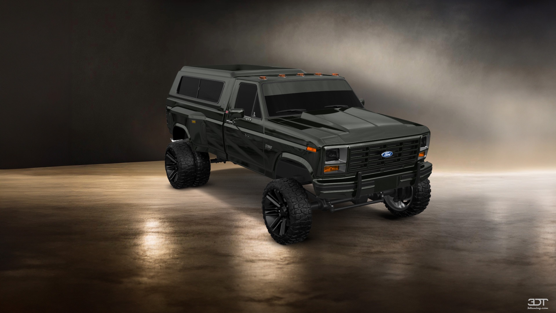 Ford F-350 Dually Regular Cab 2 Door pickup truck 1980 tuning