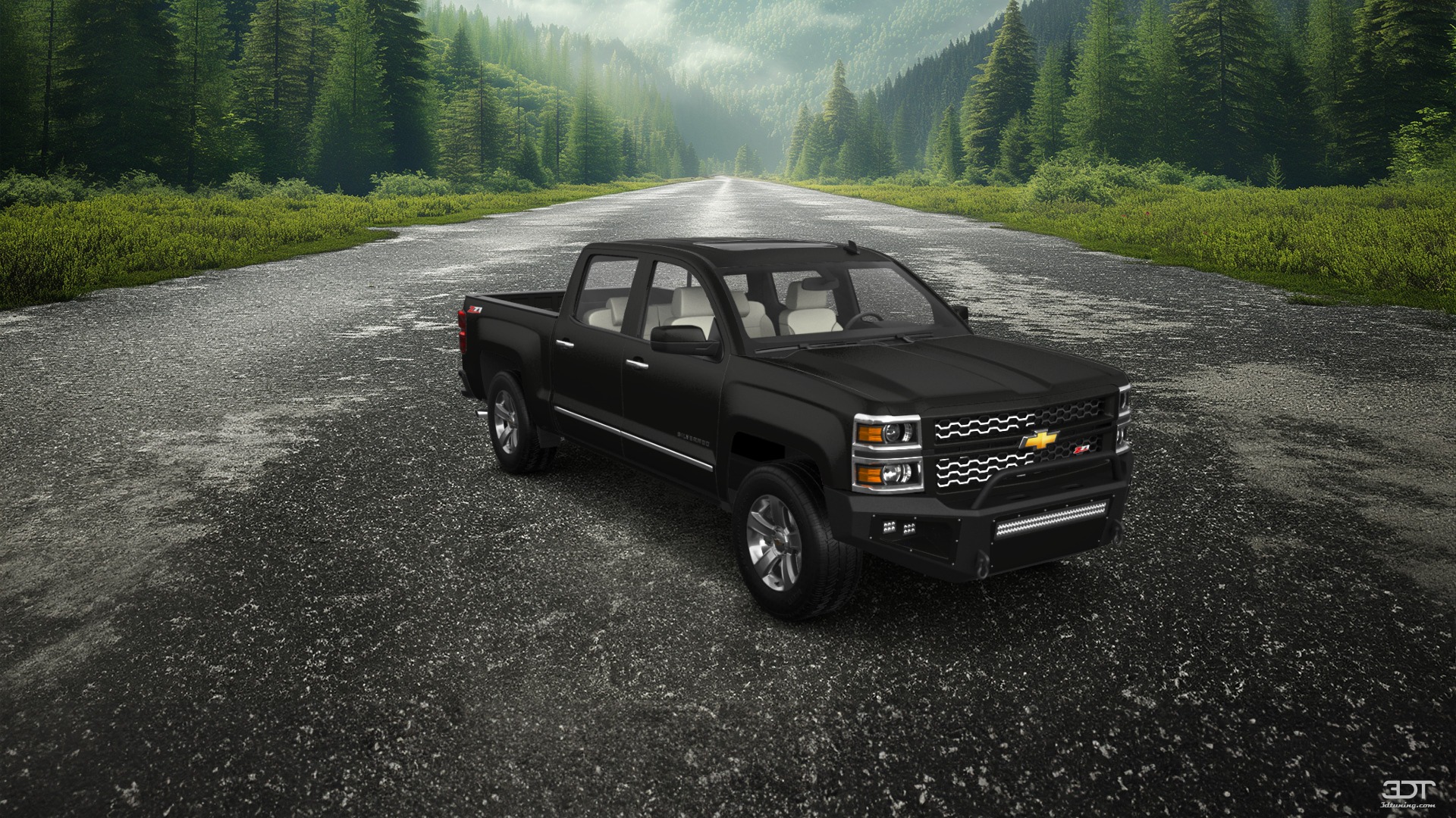 Chevrolet Silverado 1500 4 Door pickup truck 2014 tuning