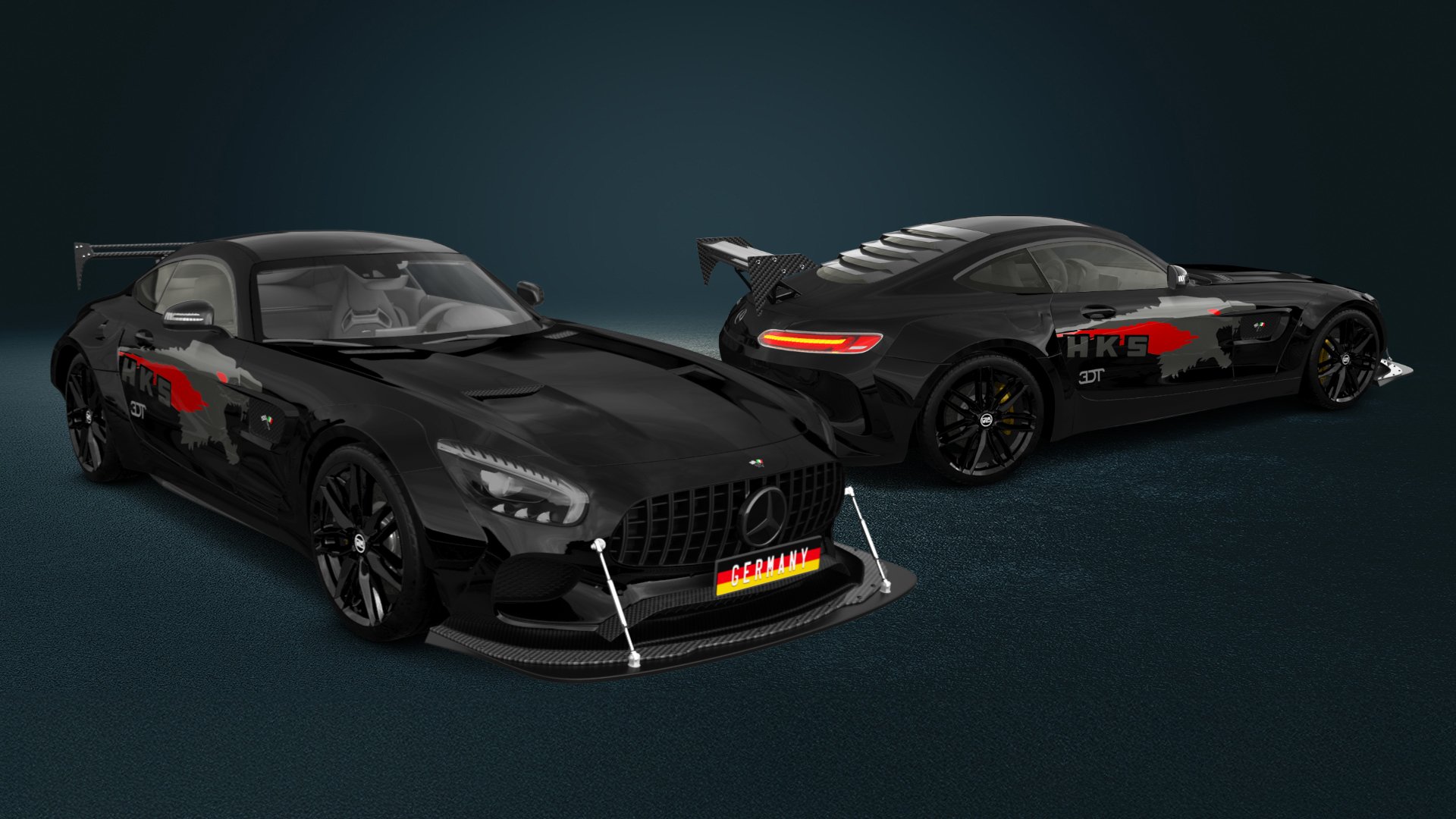 Mercedes AMG GT 2 door fastback coupe 2015 tuning
