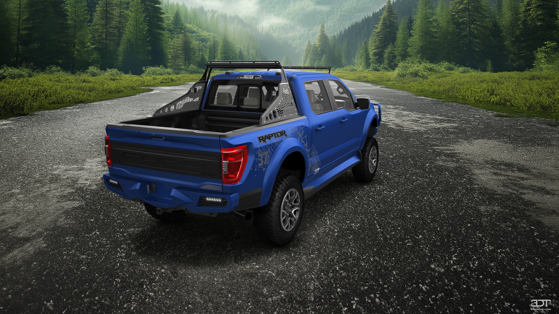 Ford F-150 Raptor 4 Door pickup truck 2021