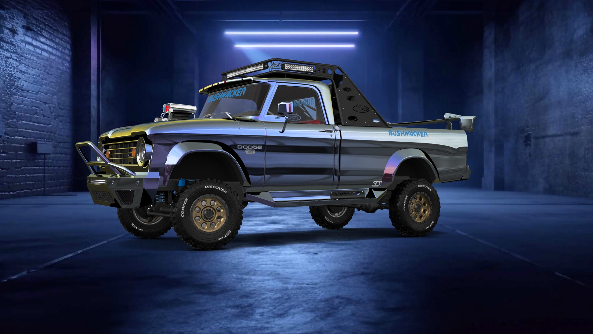 Dodge Power Wagon W200 2 Door pickup truck 1966