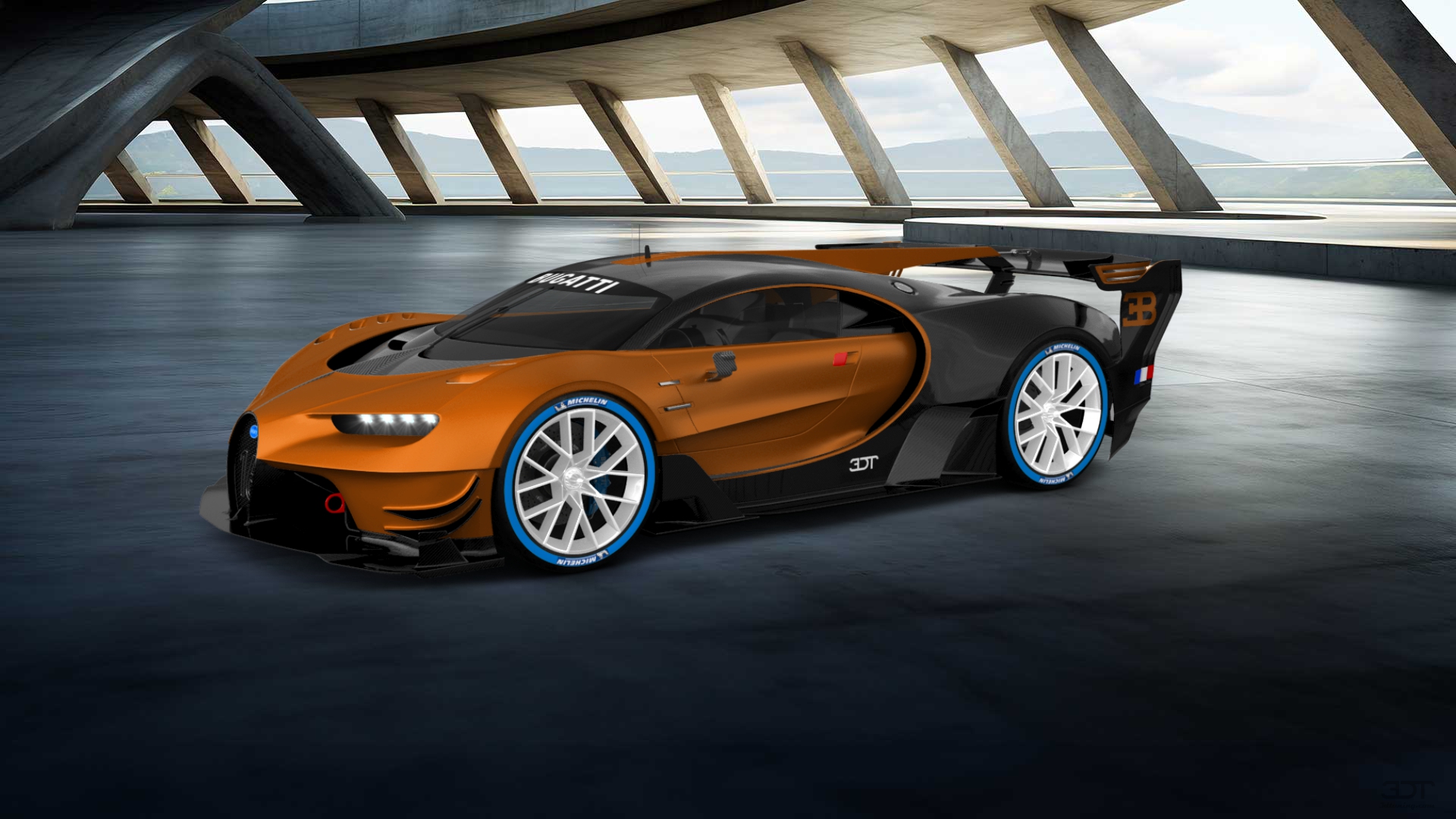 Bugatti Vision GT Supercar 2015 tuning