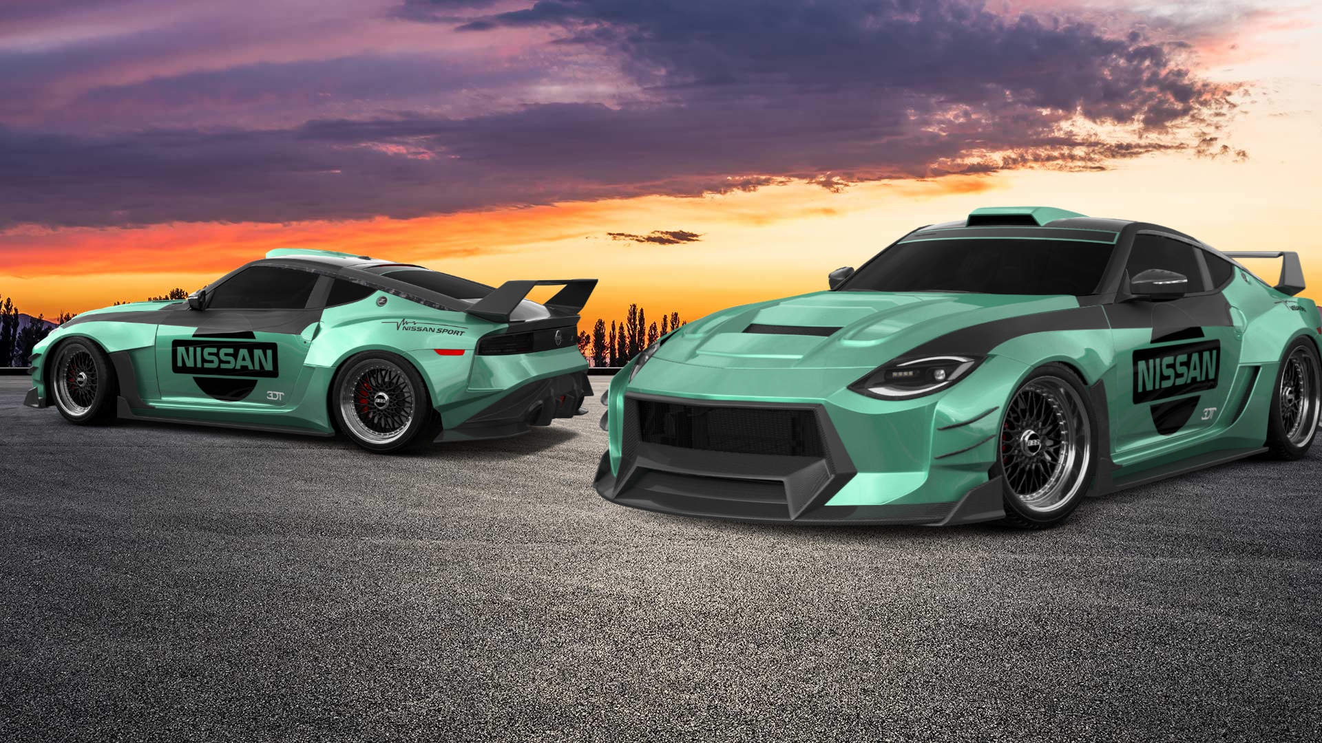 Nissan Z 2 door fastback coupe 2022 tuning