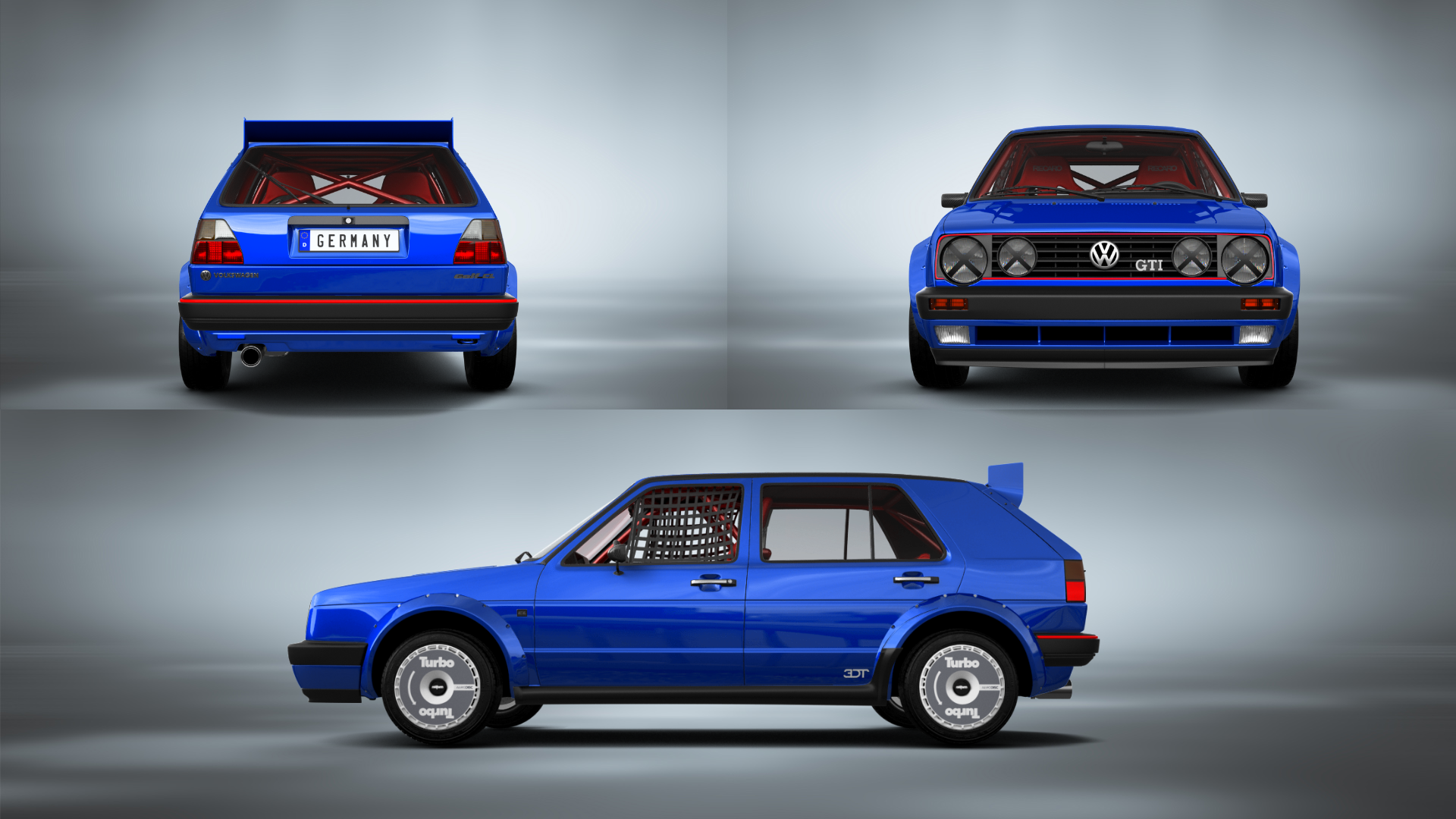 Volkswagen Golf Mk2 5 Door Hatchback 1983 tuning