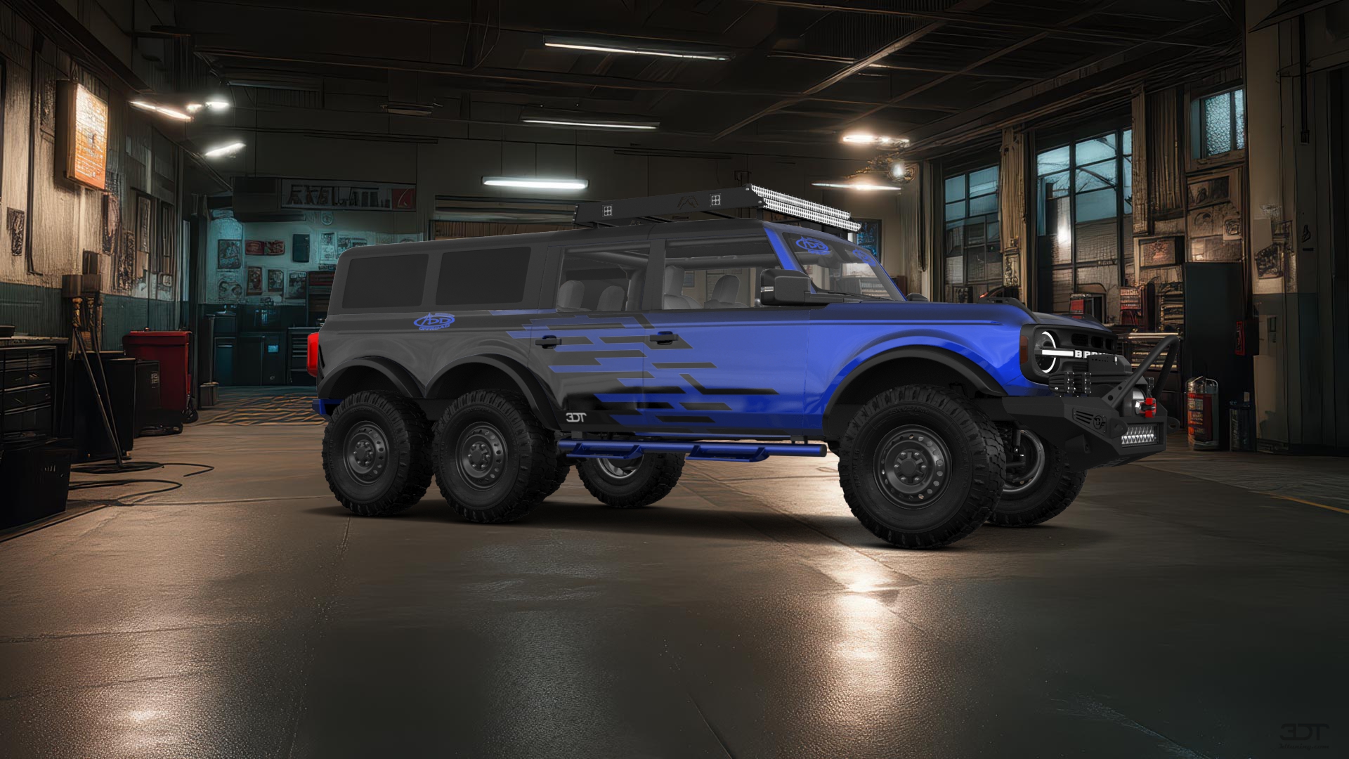 Ford Bronco 6X6 4 Door pickup truck 2021 tuning