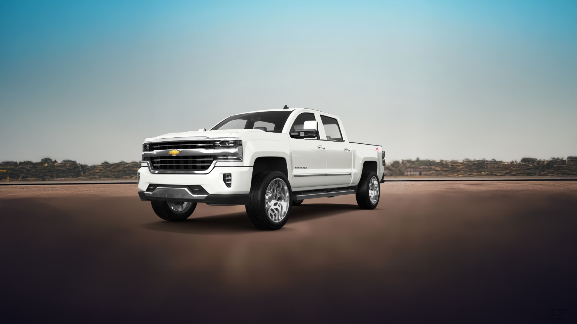 Chevrolet Silverado 1500 4 Door pickup truck 2016 tuning