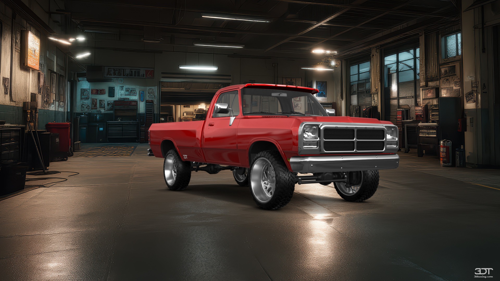 Dodge Ram 2 Door pickup truck 1991 tuning