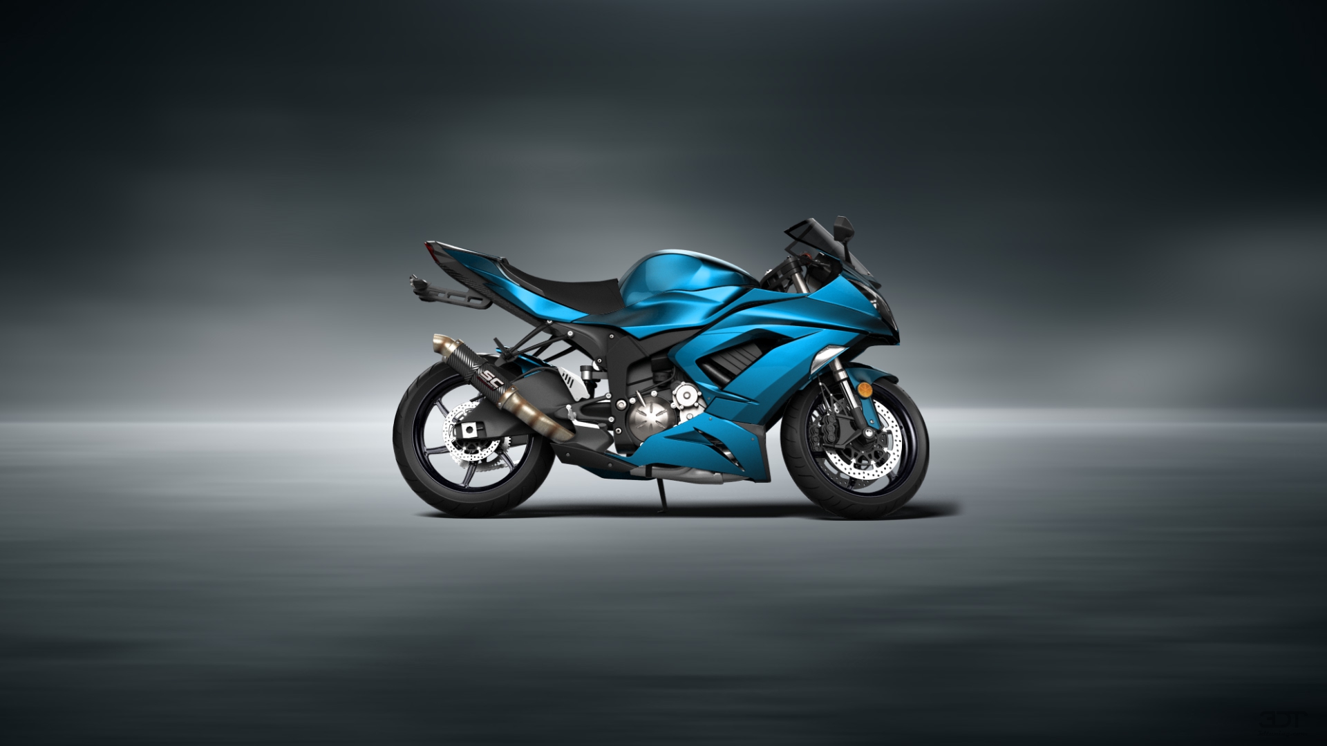 Kawasaki Ninja ZX 6R Sport Bike 2015