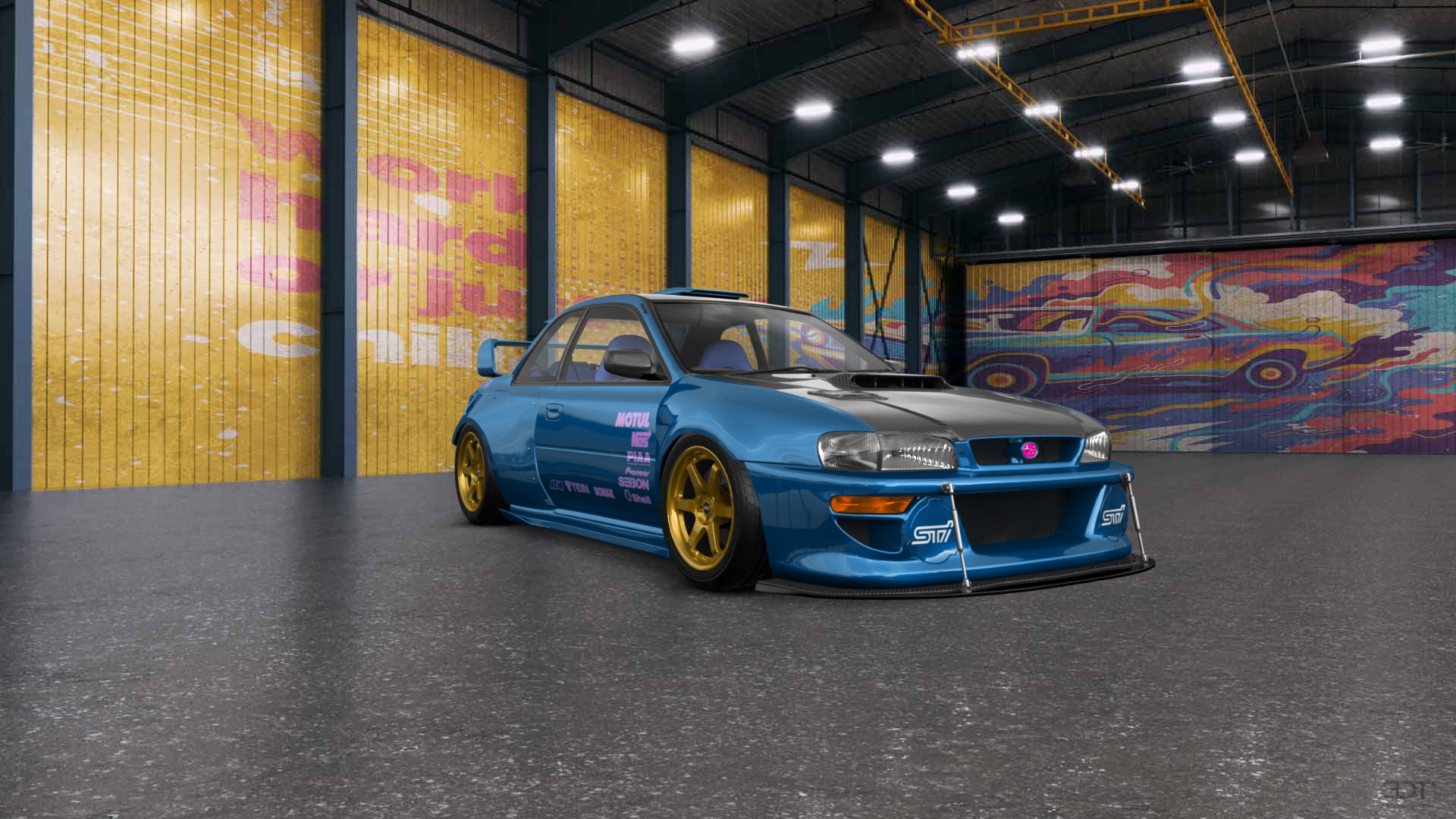 Subaru Impreza WRX STI 22B 2 Door Coupe 2000