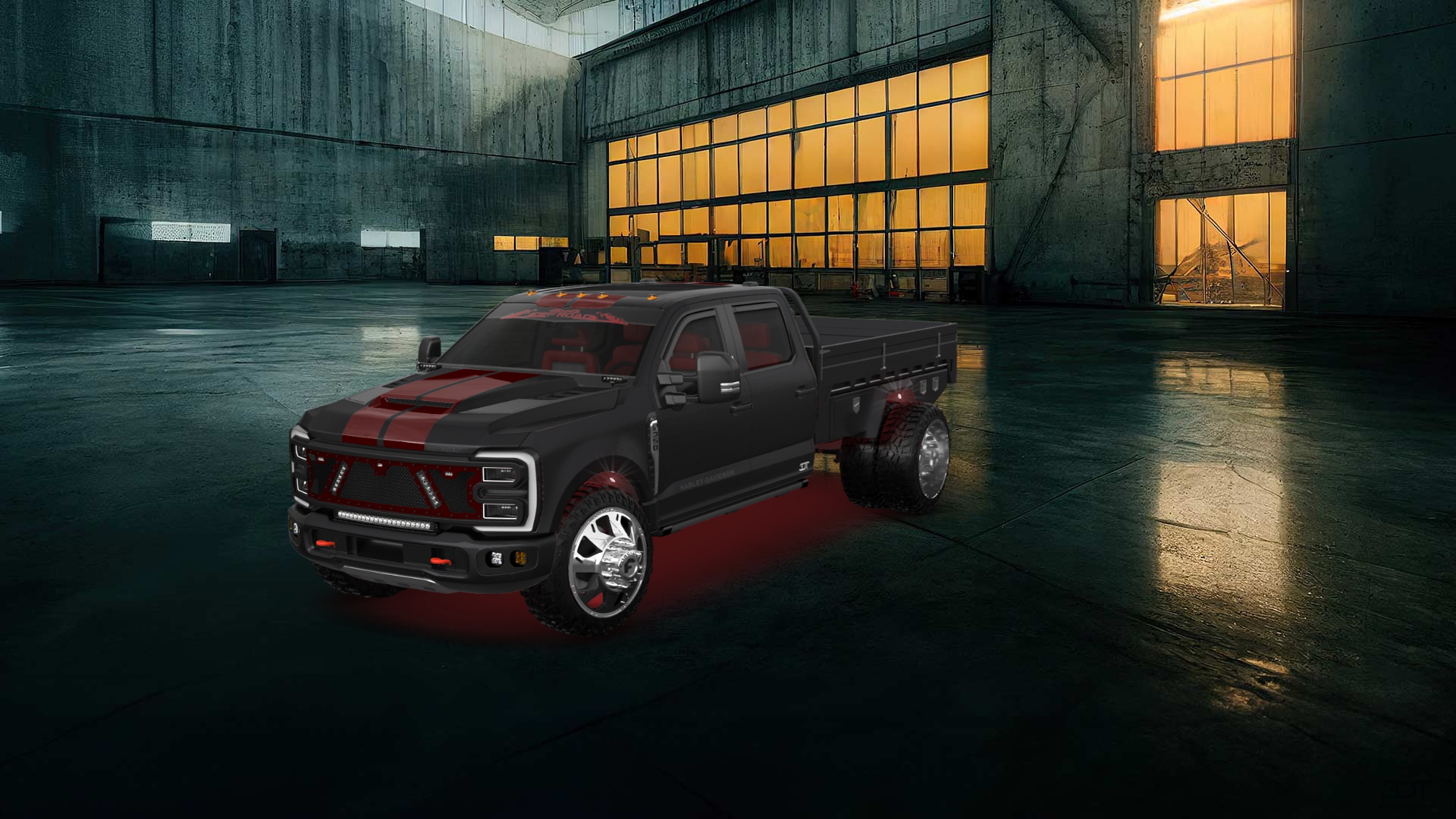 Ford F-350 DRW Crew Cab 4 Door pickup truck 2023 tuning