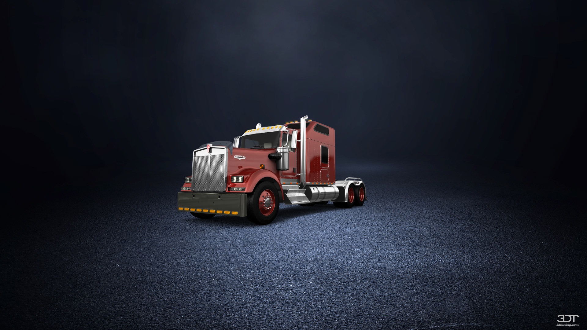 Kenworth W900 Sleeper Cab Truck 2015